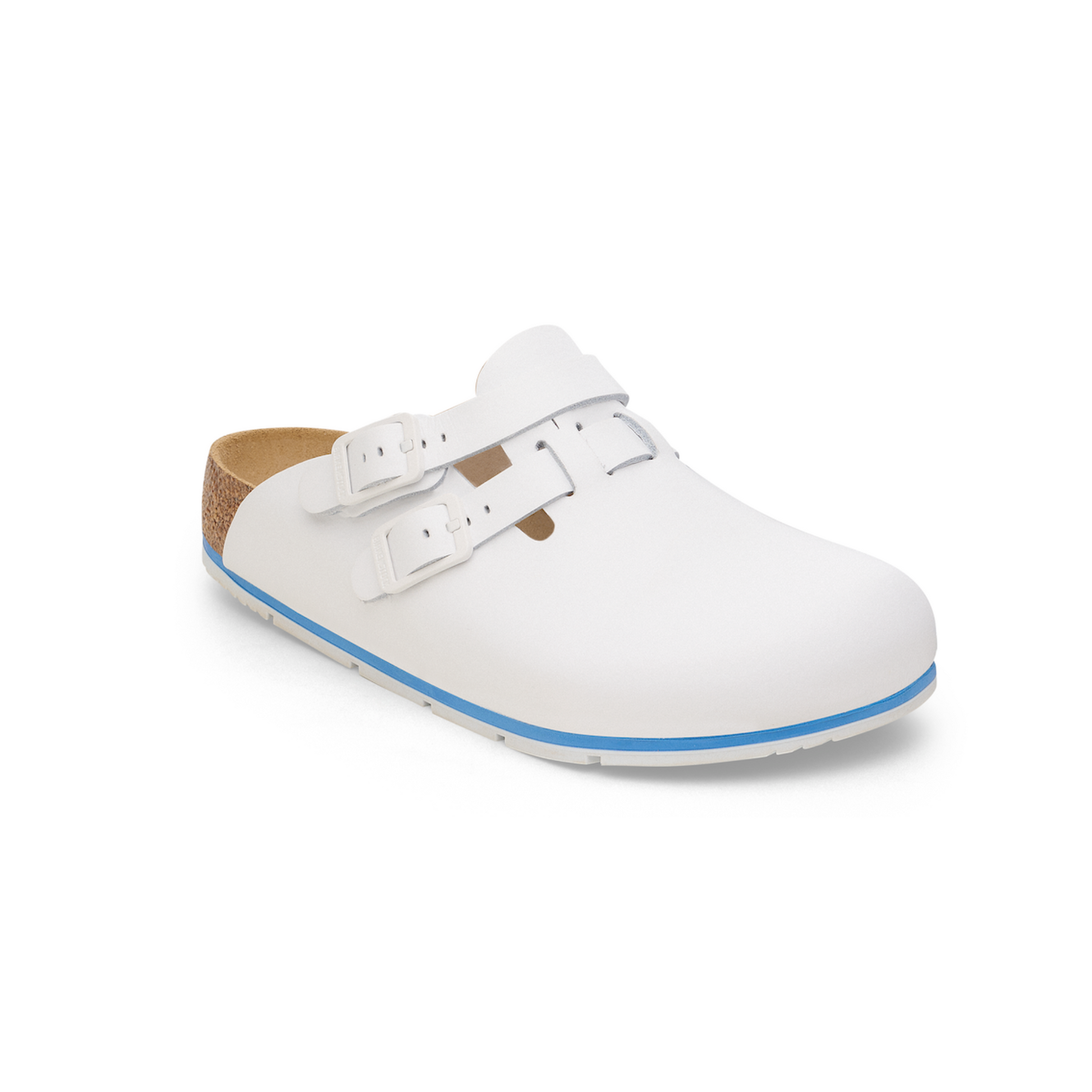 Kay Pro - Sabot Cuir naturel - Plusieurs coloris - Birkenstock Birkenstock  Blanc-Étroite-46