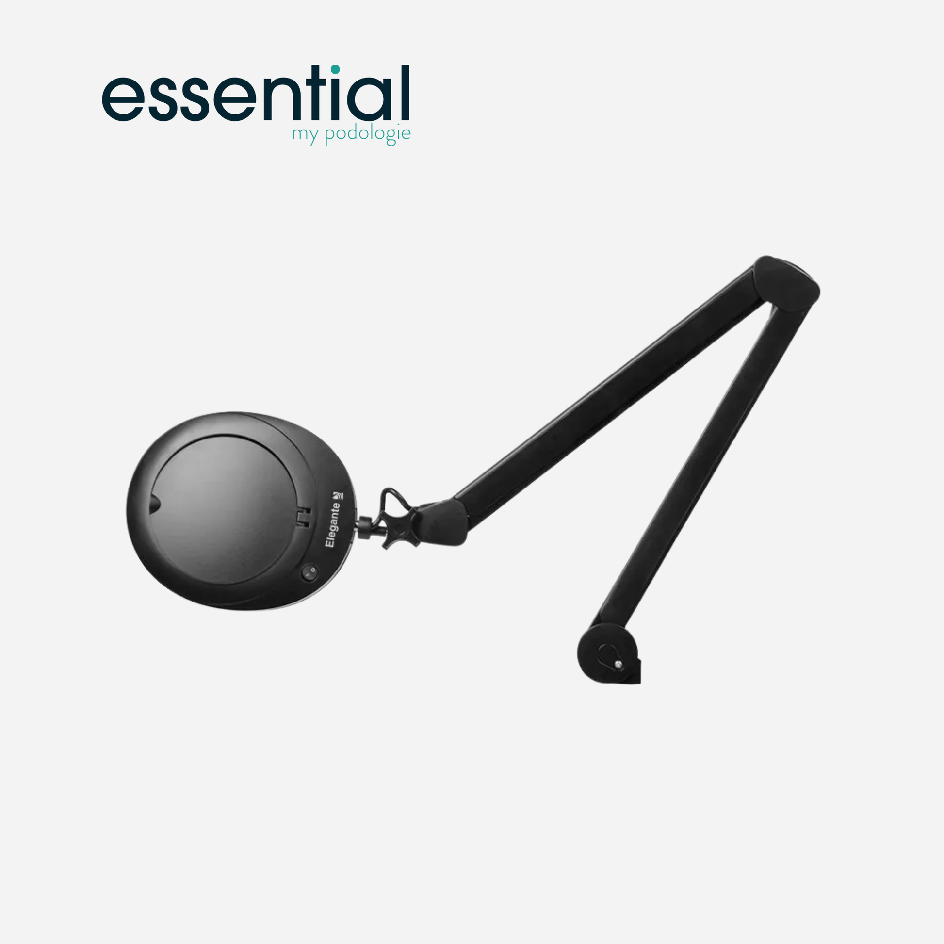 Lampe loupe Elegante 6025 avec trépied - Blanc ou noir - Essential by My Podologie - My Médical