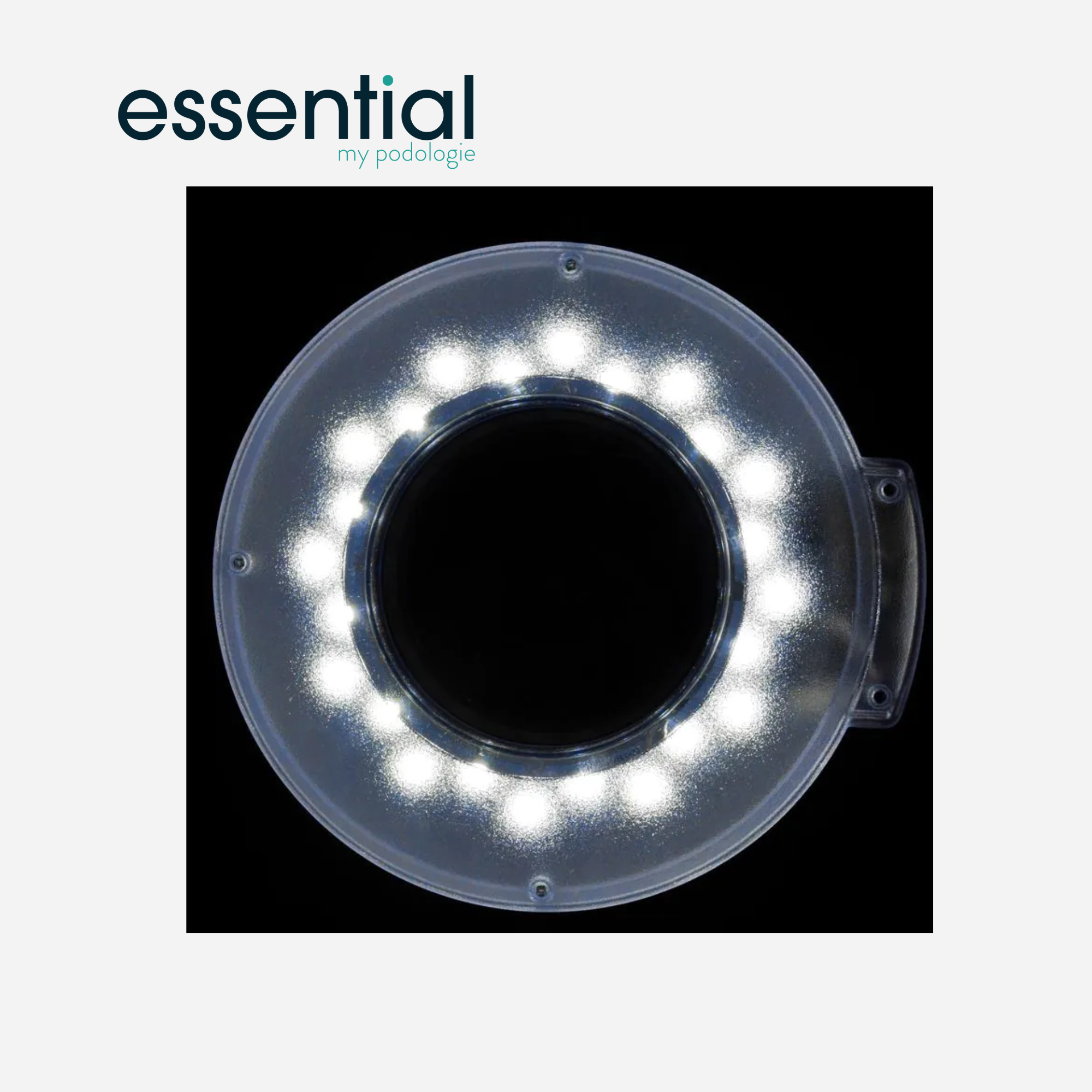 Lampe loupe articulée LED S5 pour table - Essential by My Podologie