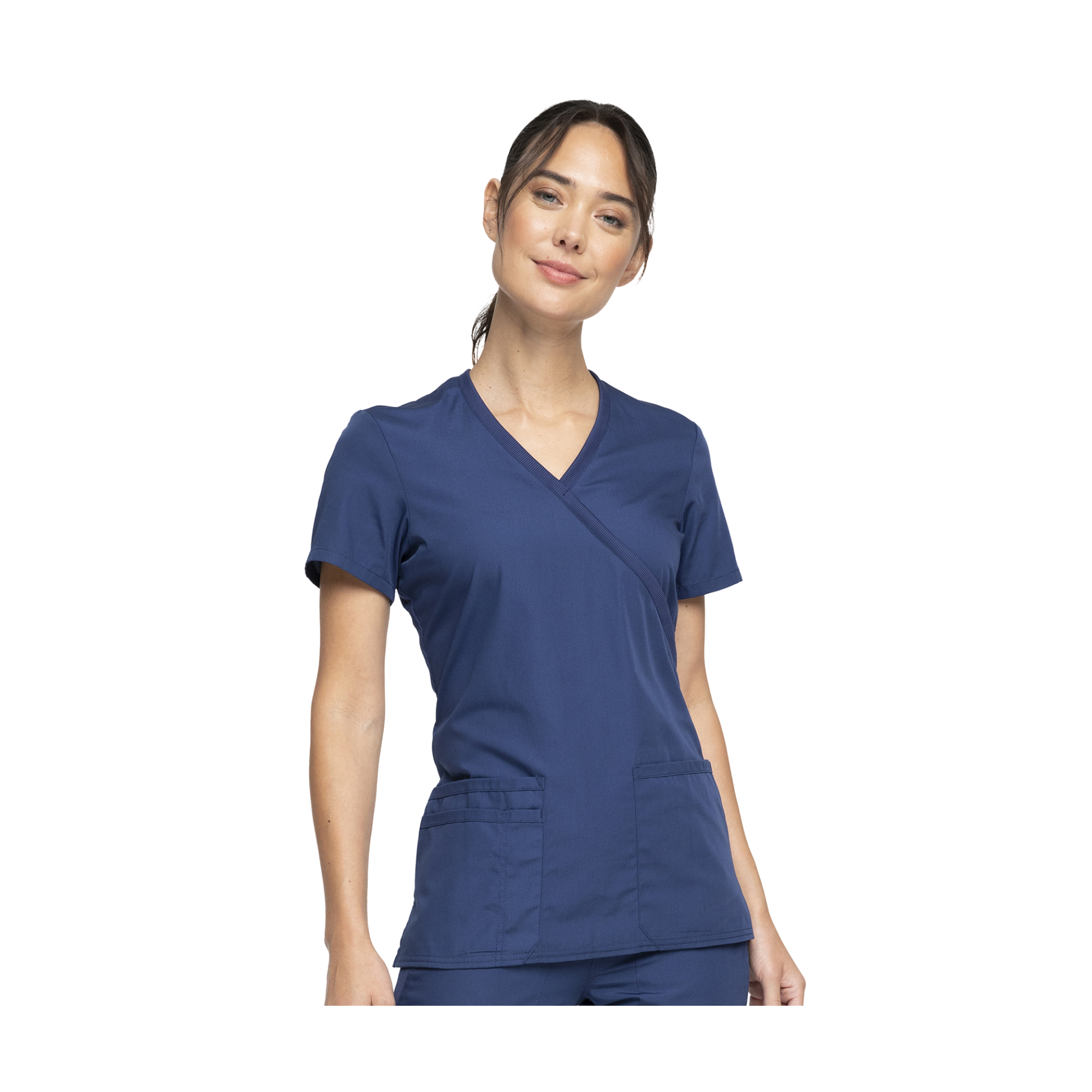 Limoges - Tunique médicale - Effet cache-coeur  - Manches courtes - Femme - Cherokee Cherokee Authentic Workwear 