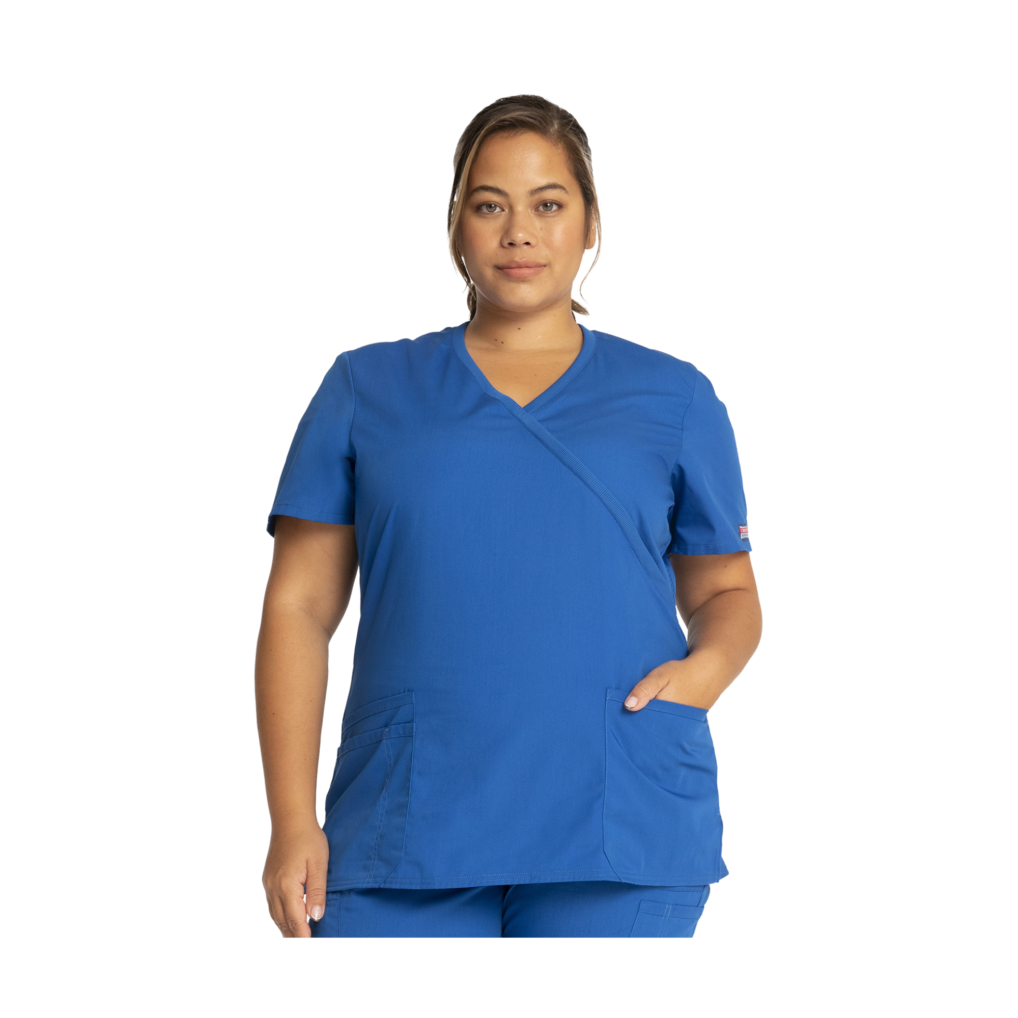 Limoges - Tunique médicale - Effet cache-coeur  - Manches courtes - Femme - Cherokee Cherokee Authentic Workwear 