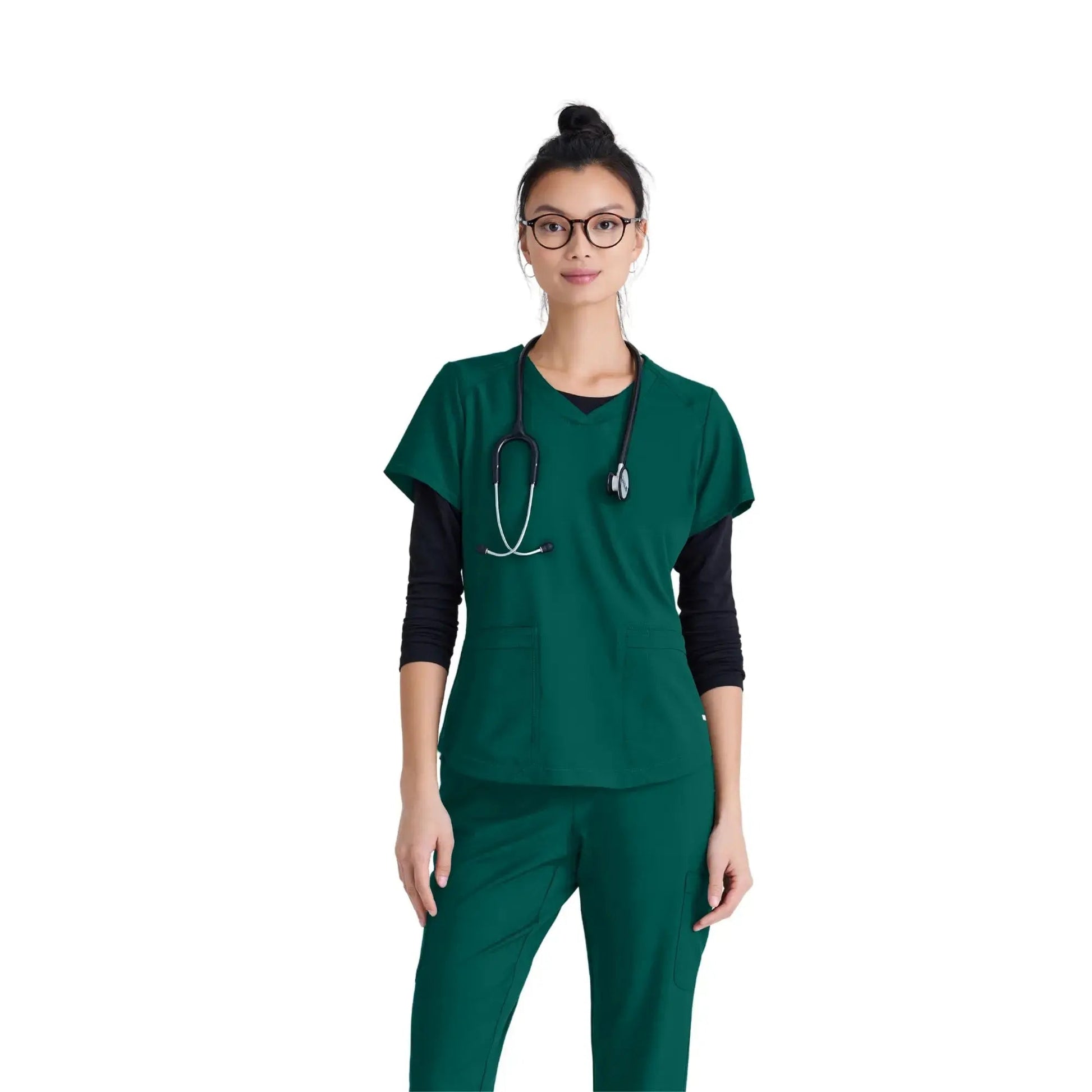 Luma - Tunique col V - Femme - Grey’s Anatomy Evolve Grey’s Anatomy 