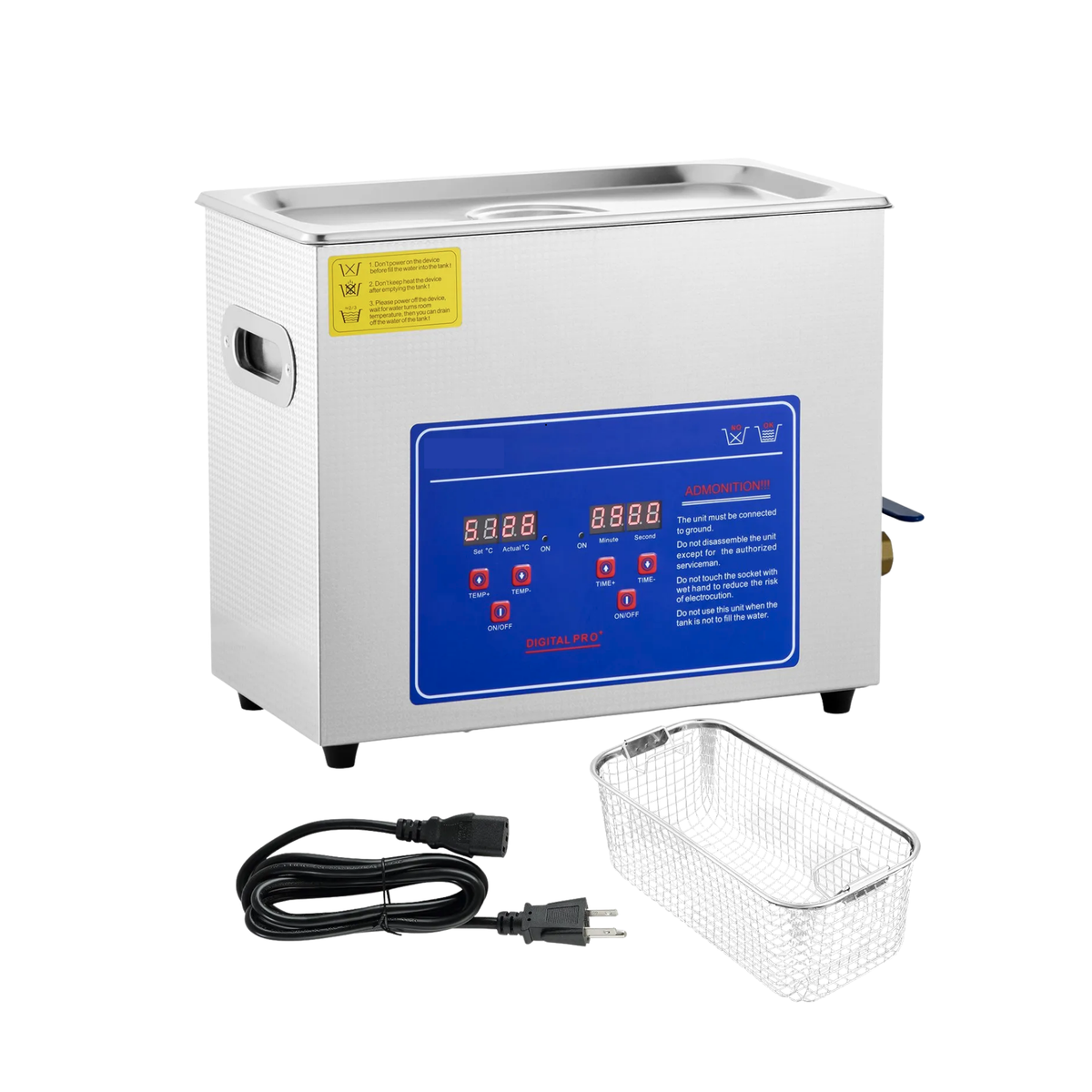 Stainless Steel Ultrasonic Bath - 3L
