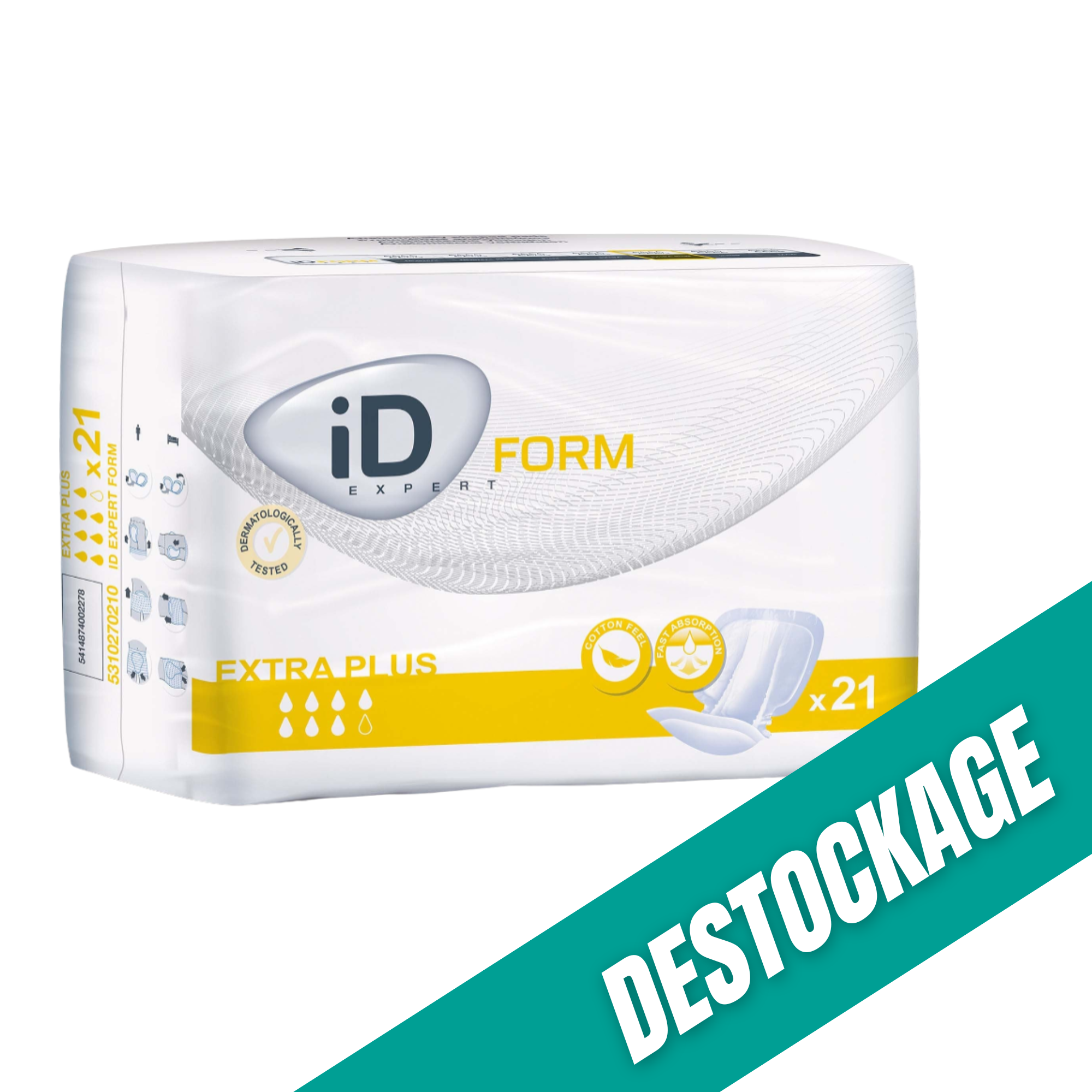 Protections Hygièniques ID Expert Form - Tailles & Absorptions Variées // Destockage