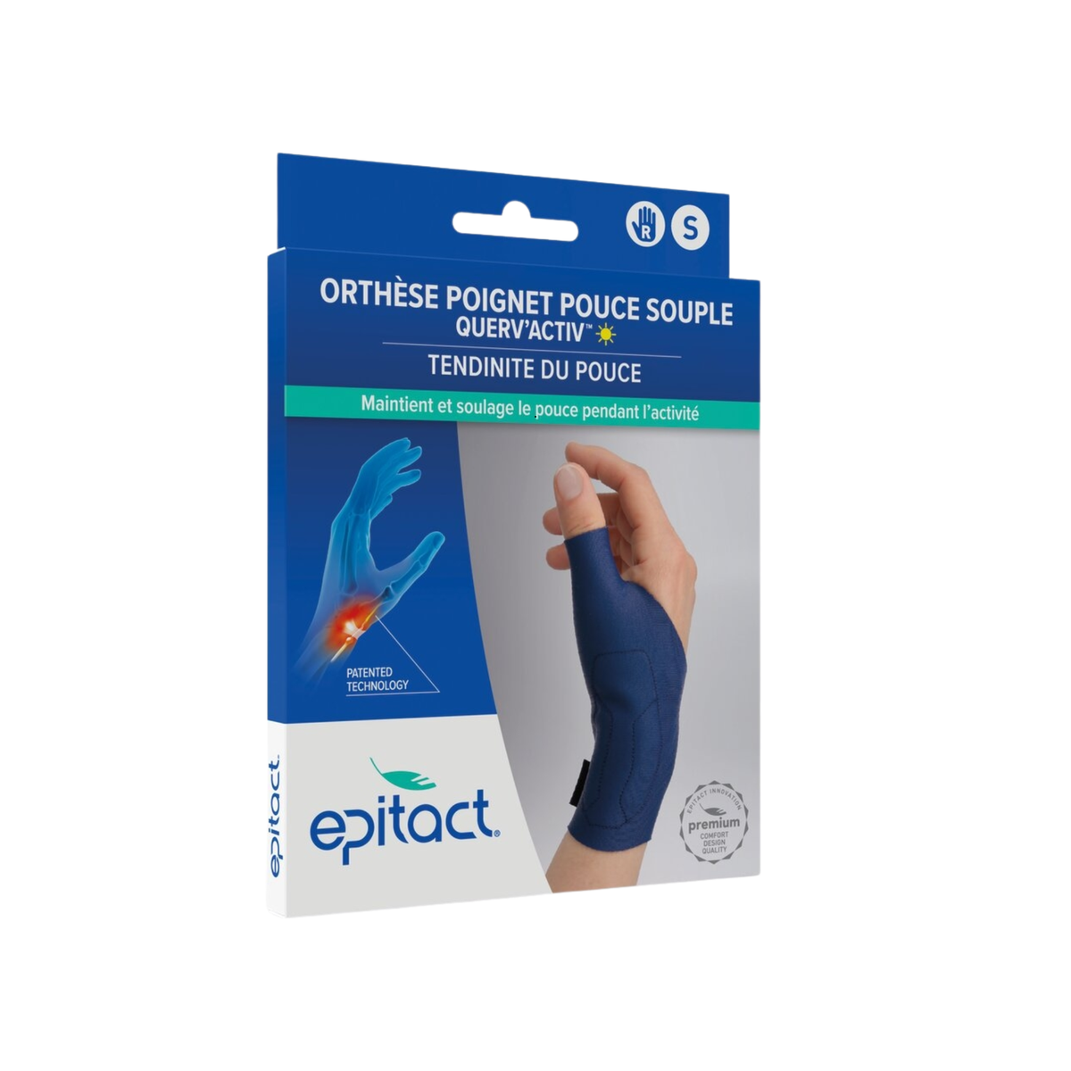 Orthèse Poignet souple Querv'Activ - Plusieurs tailles - EPITACT