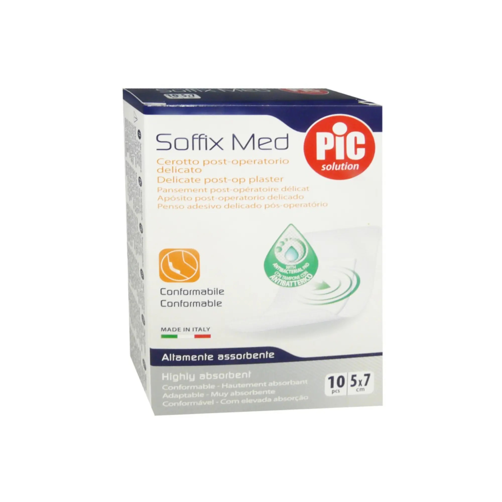 Pansements adhésifs Soffix Med - 4 dimensions - Pic Solution