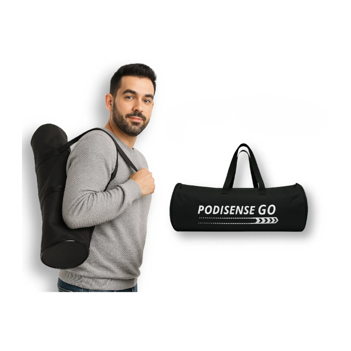 Podisense GO - plateforme avec sac de transport - 48 x 48 cm - My Podologie My Podologie 