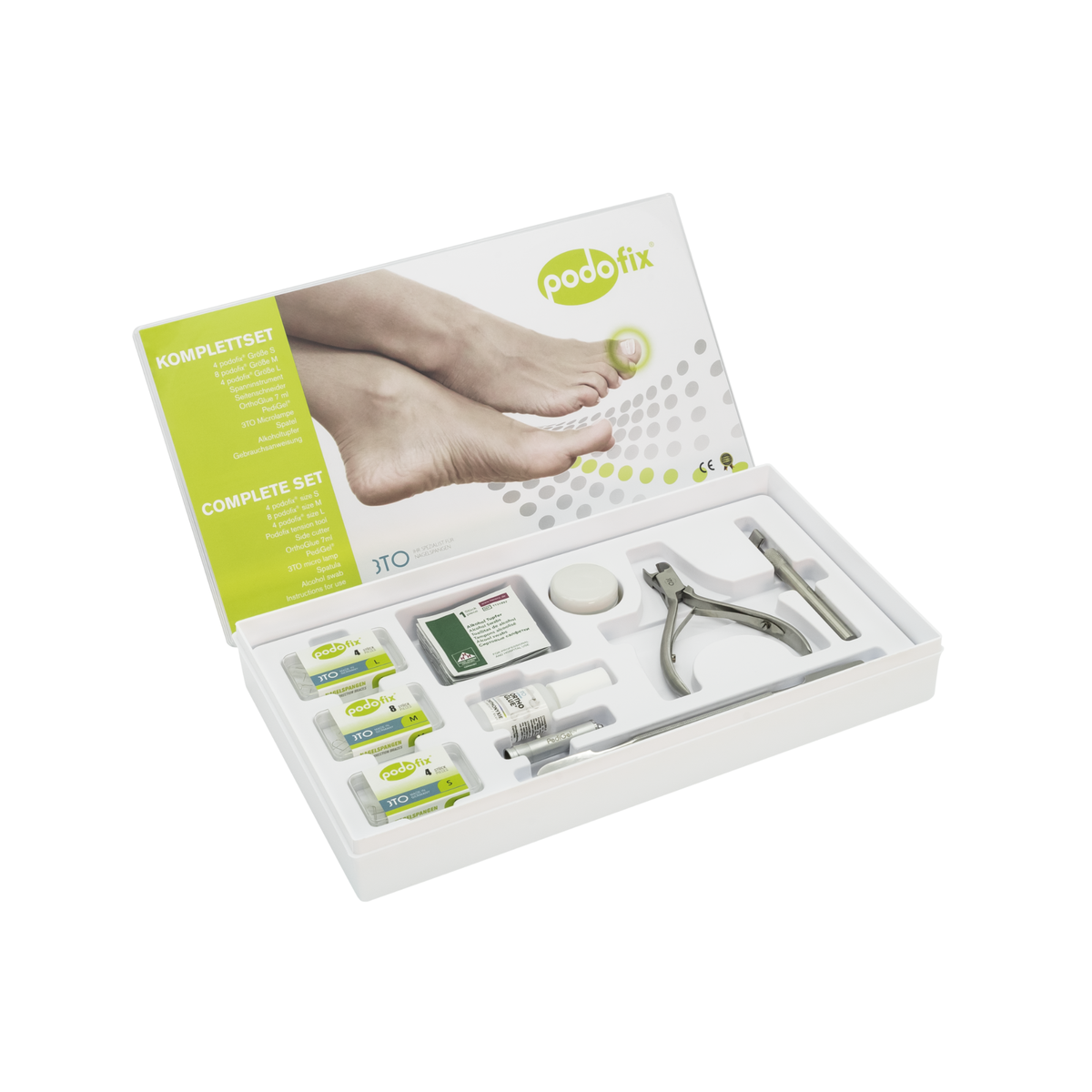 Kit complet d’orthonyxie pour ongles incarnés et déformés – Podofix - My Médical