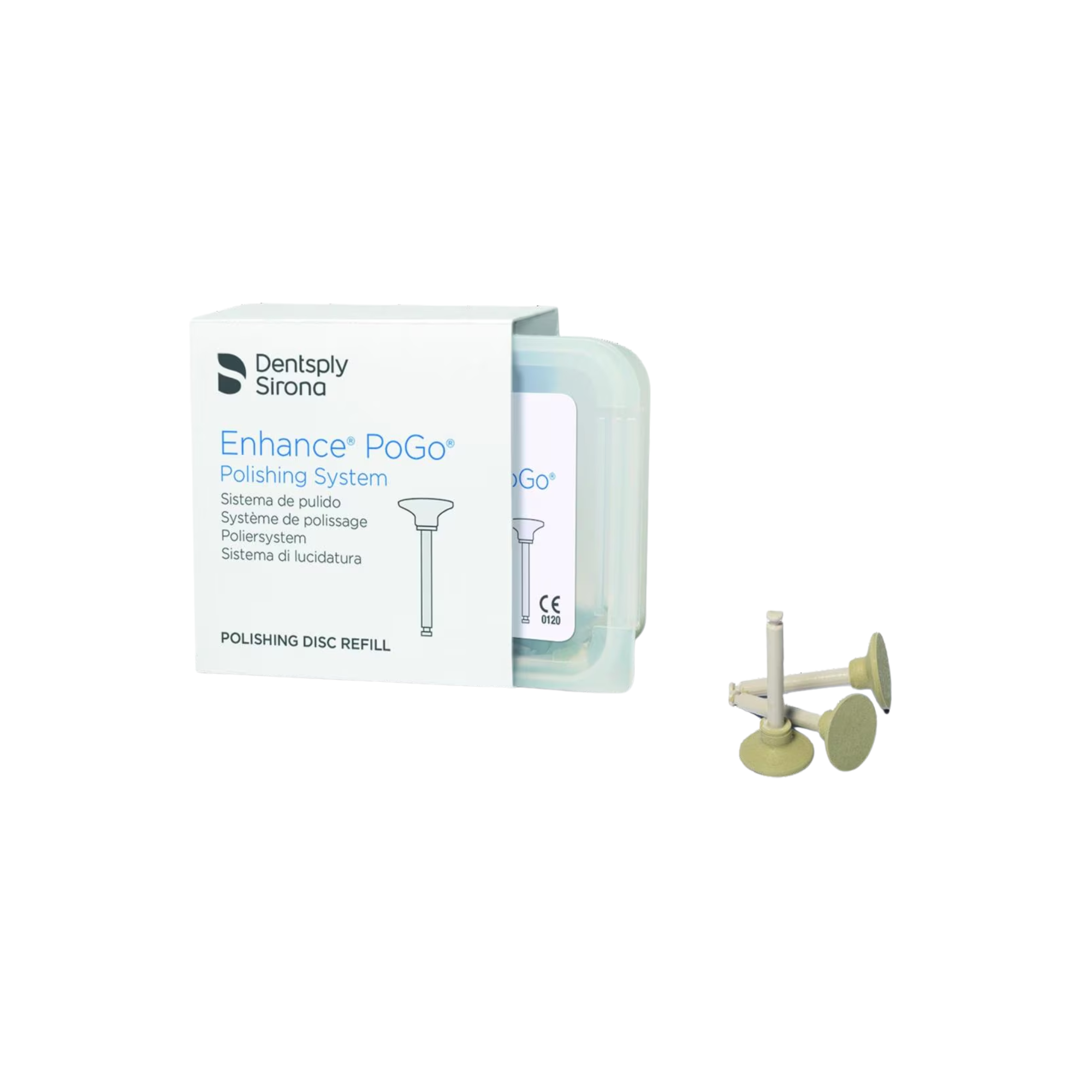 Polissoir Enhance Pogo - Plusieurs formes - Dentsply Sirona