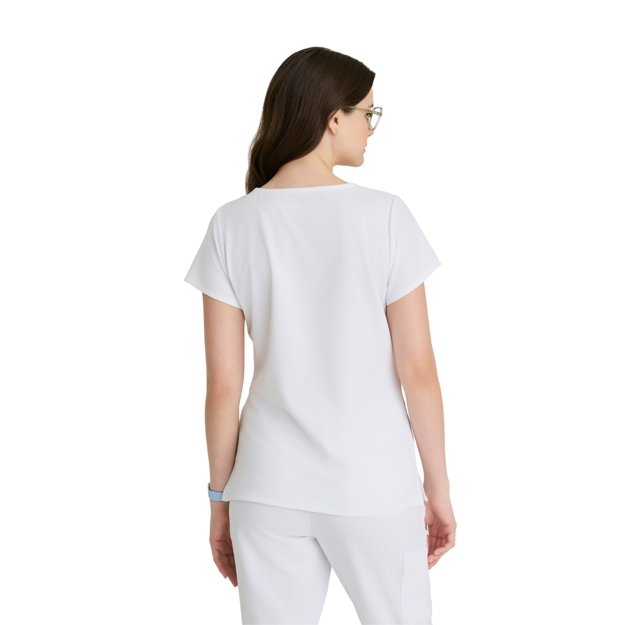 Purpose Top - Haut médical confortable et polyvalent - Col V - Femme - Barco Unify BARCO UNIFY