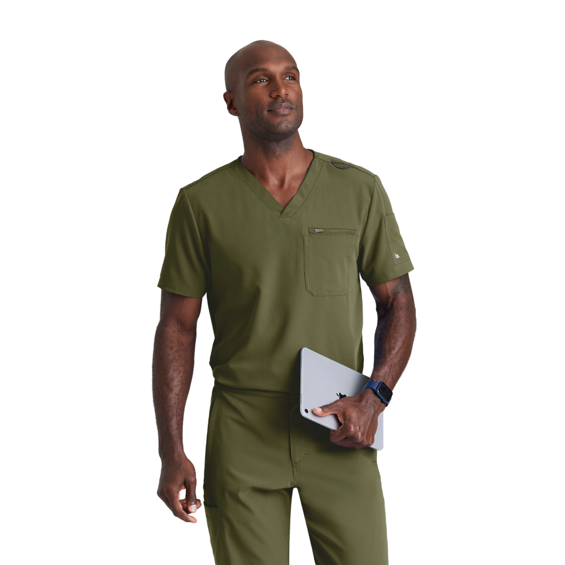 Rally Top - Haut médical slim et élégant - Col V - Homme - Barco Unify BARCO UNIFY