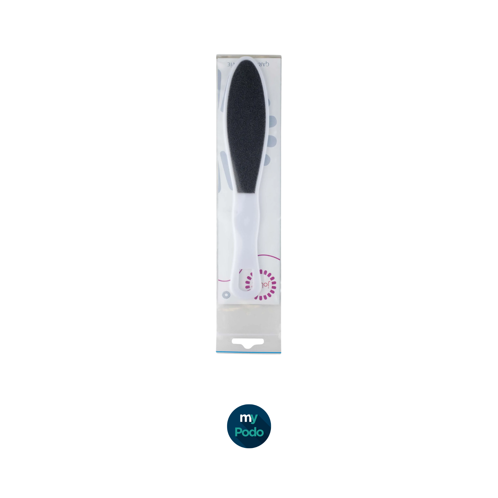 JOLETI White Double Sided Pedicure Rasp