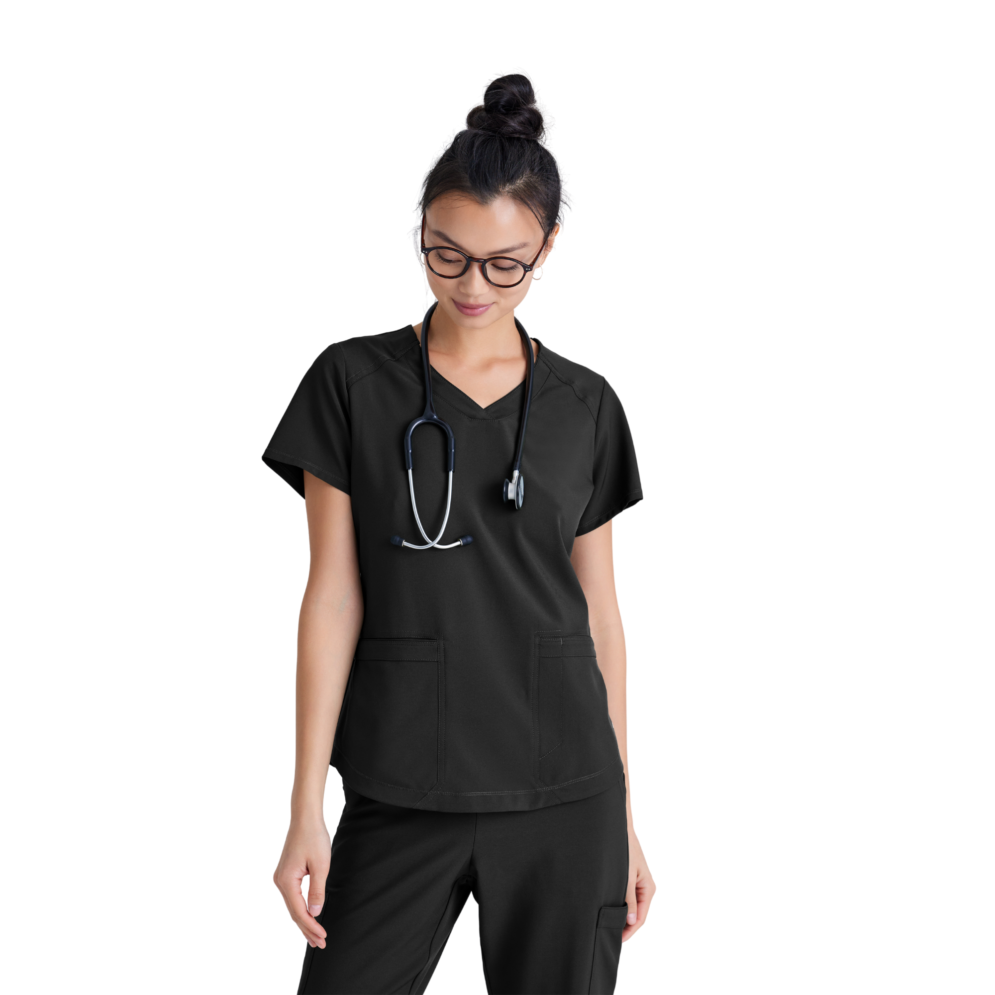 Rhythm Top - Tunique médicale classique et moderne - Femme - Grey’s Anatomy Evolve GREYS ANATOMY EVOLVE