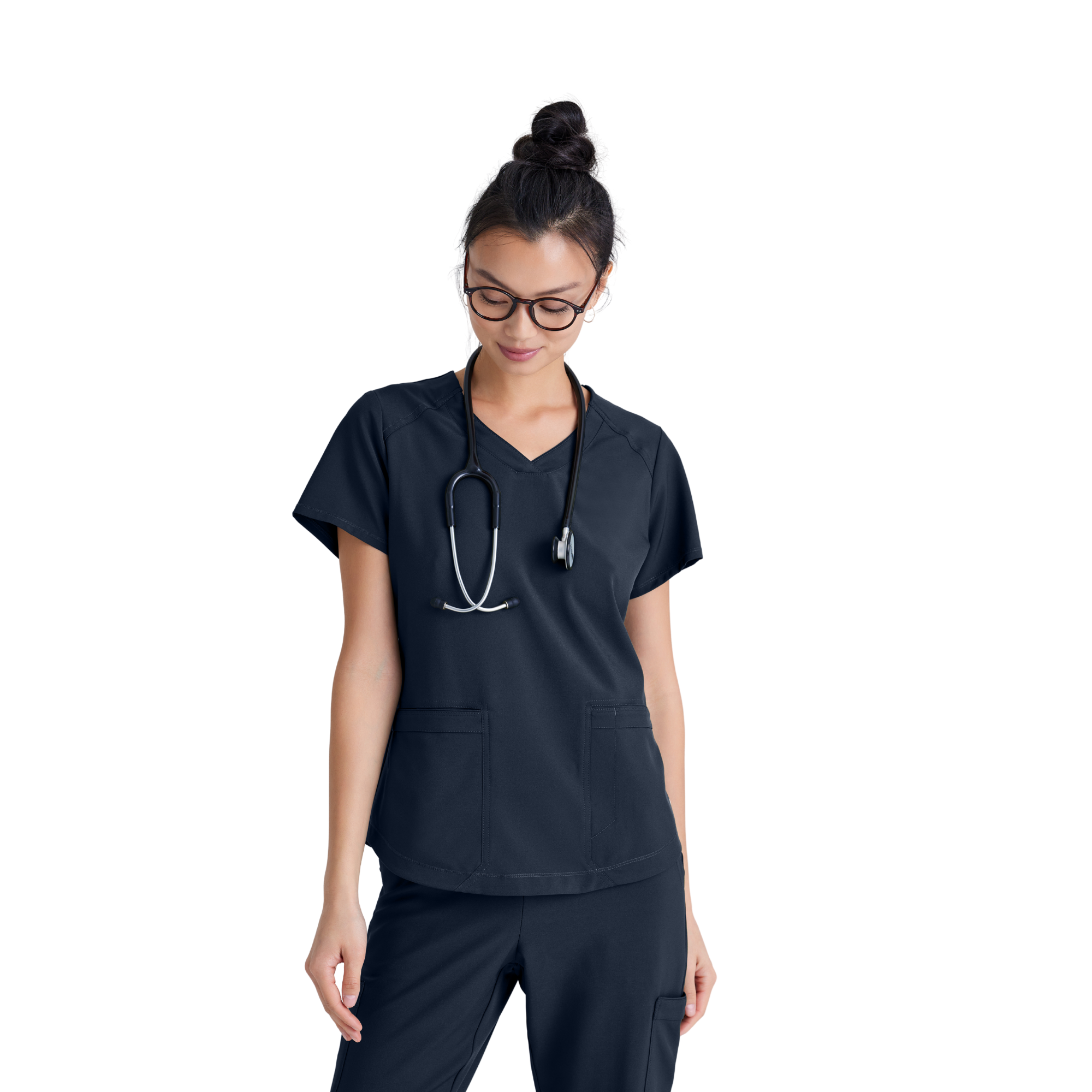 Rhythm Top - Tunique médicale classique et moderne - Femme - Grey’s Anatomy Evolve GREYS ANATOMY EVOLVE