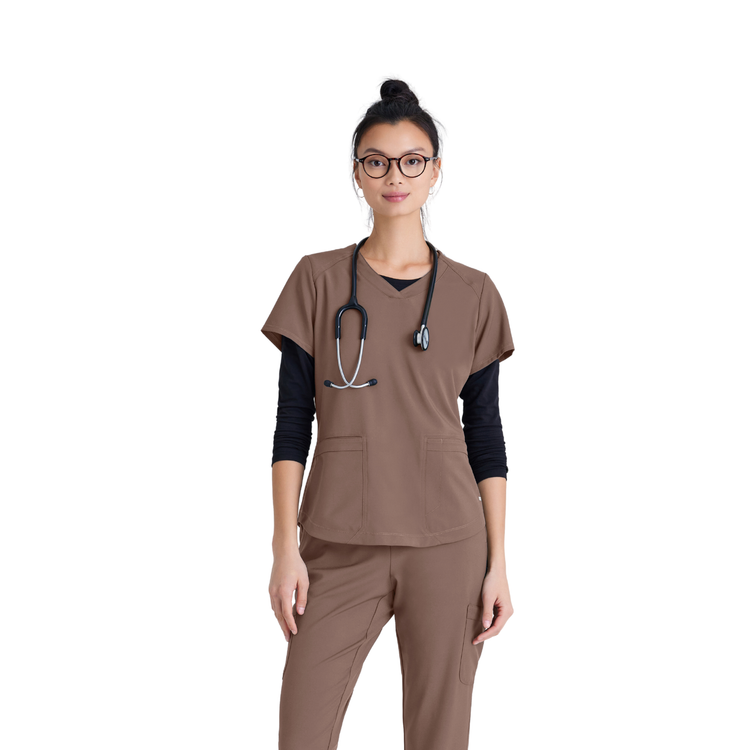 Rhythm Top - Tunique médicale classique et moderne - Femme - Grey’s Anatomy Evolve GREYS ANATOMY EVOLVE