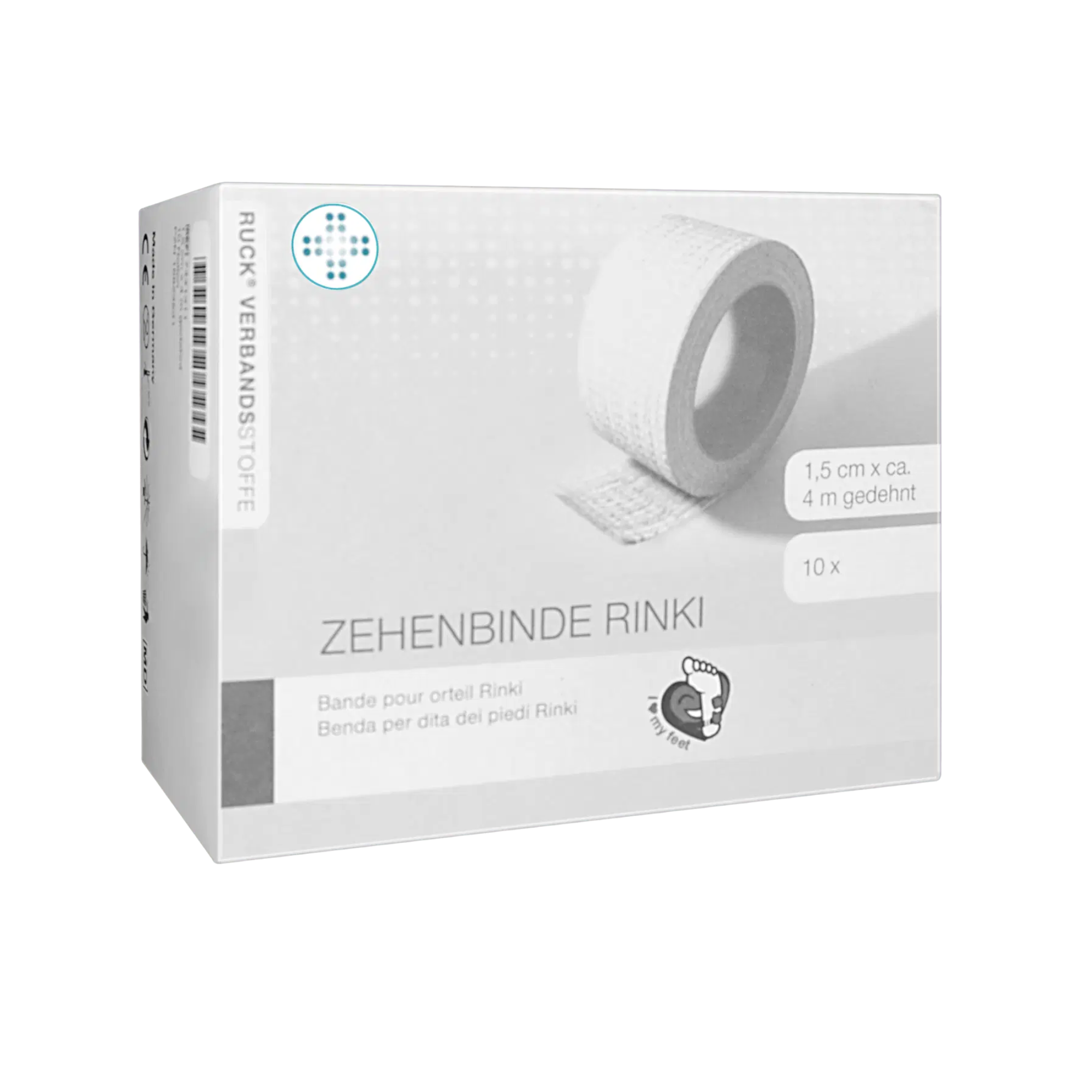 Rouleaux de bandage pour orteil Rinki - 2 tailles - Ruck