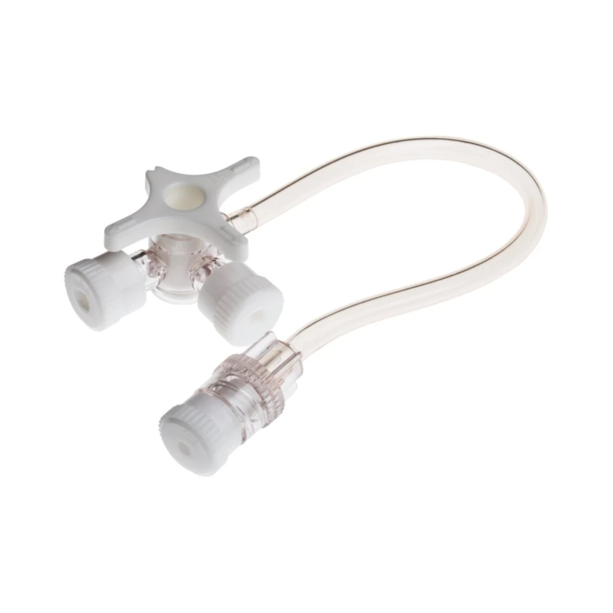 BD Connecta 360° Red 3-Way Tap