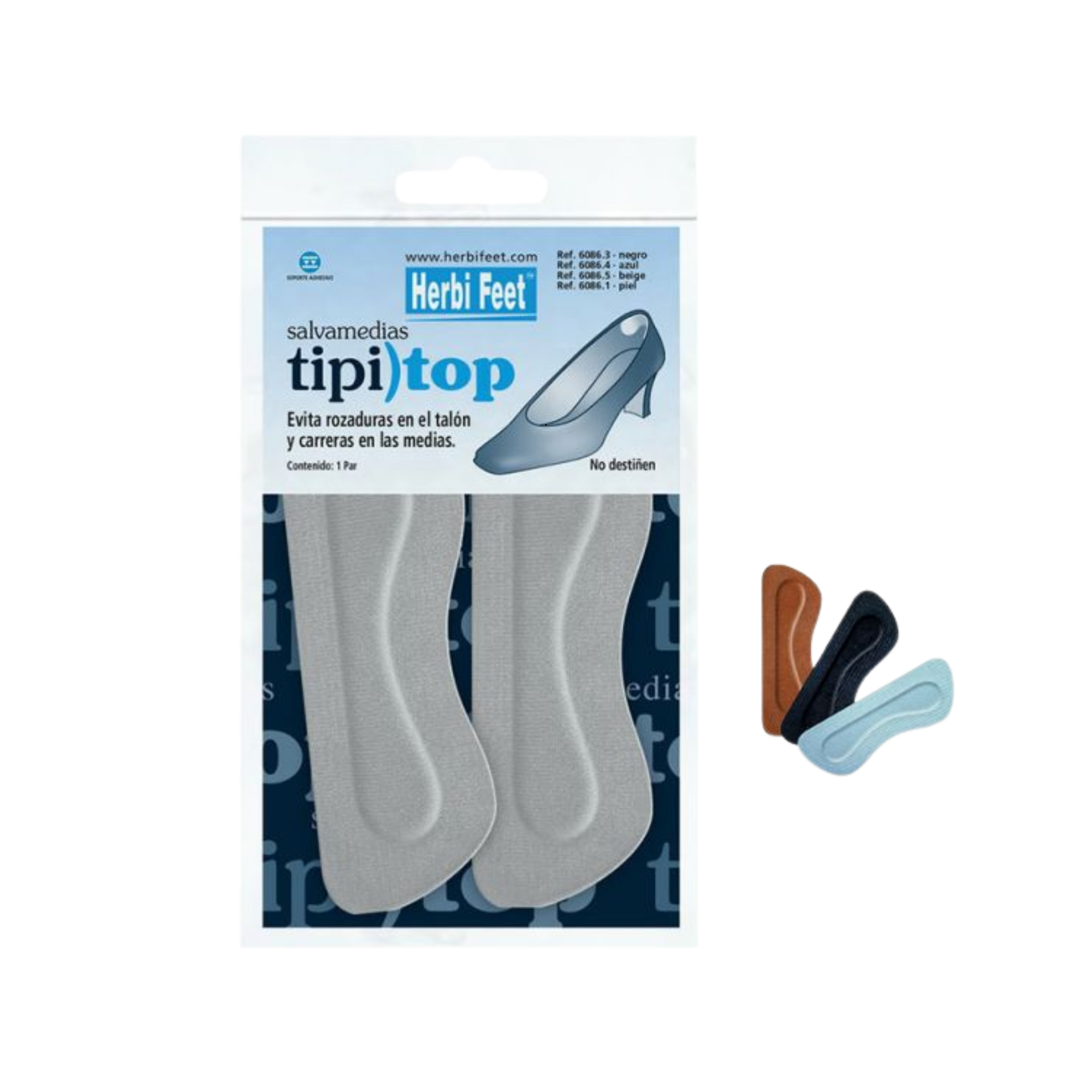 Tipitop Stocking Protector - Prevents Blisters - Microfibers - 3 Sizes Available