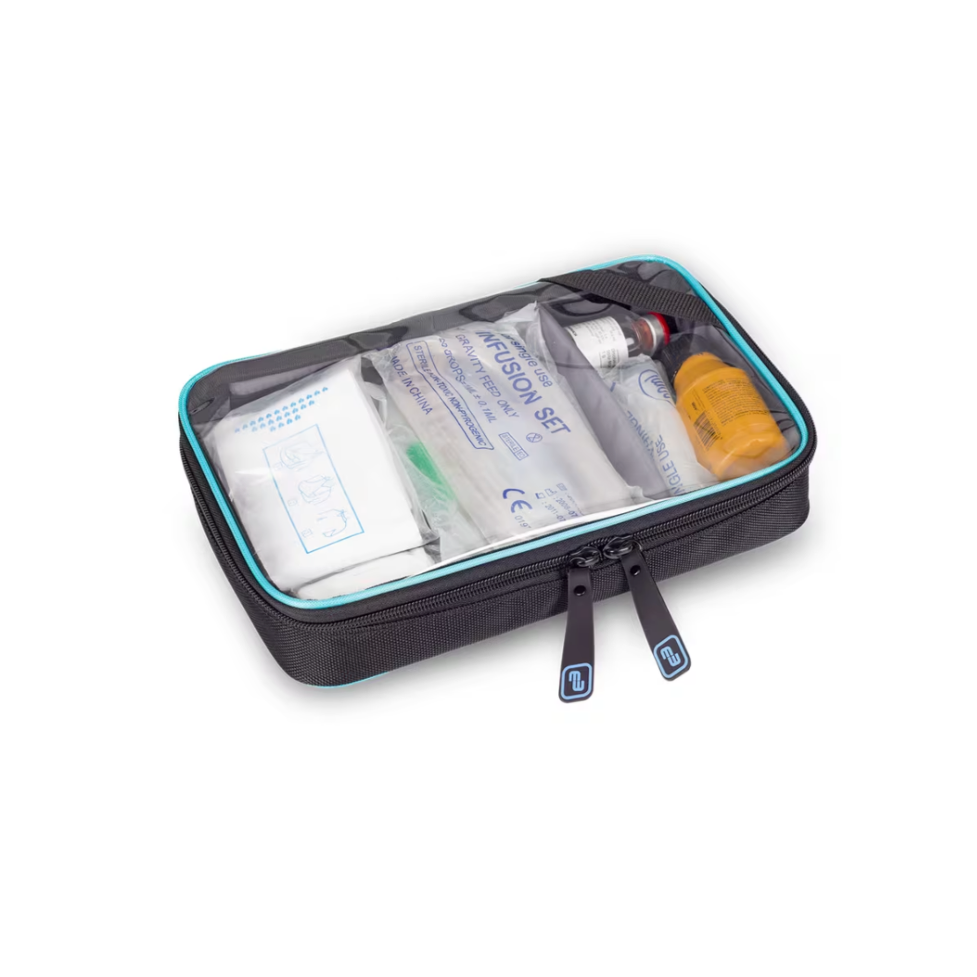 Sac technique TECBAG pour domicile - Gris / bleu turquoise - Elite Bags Elite Bags 