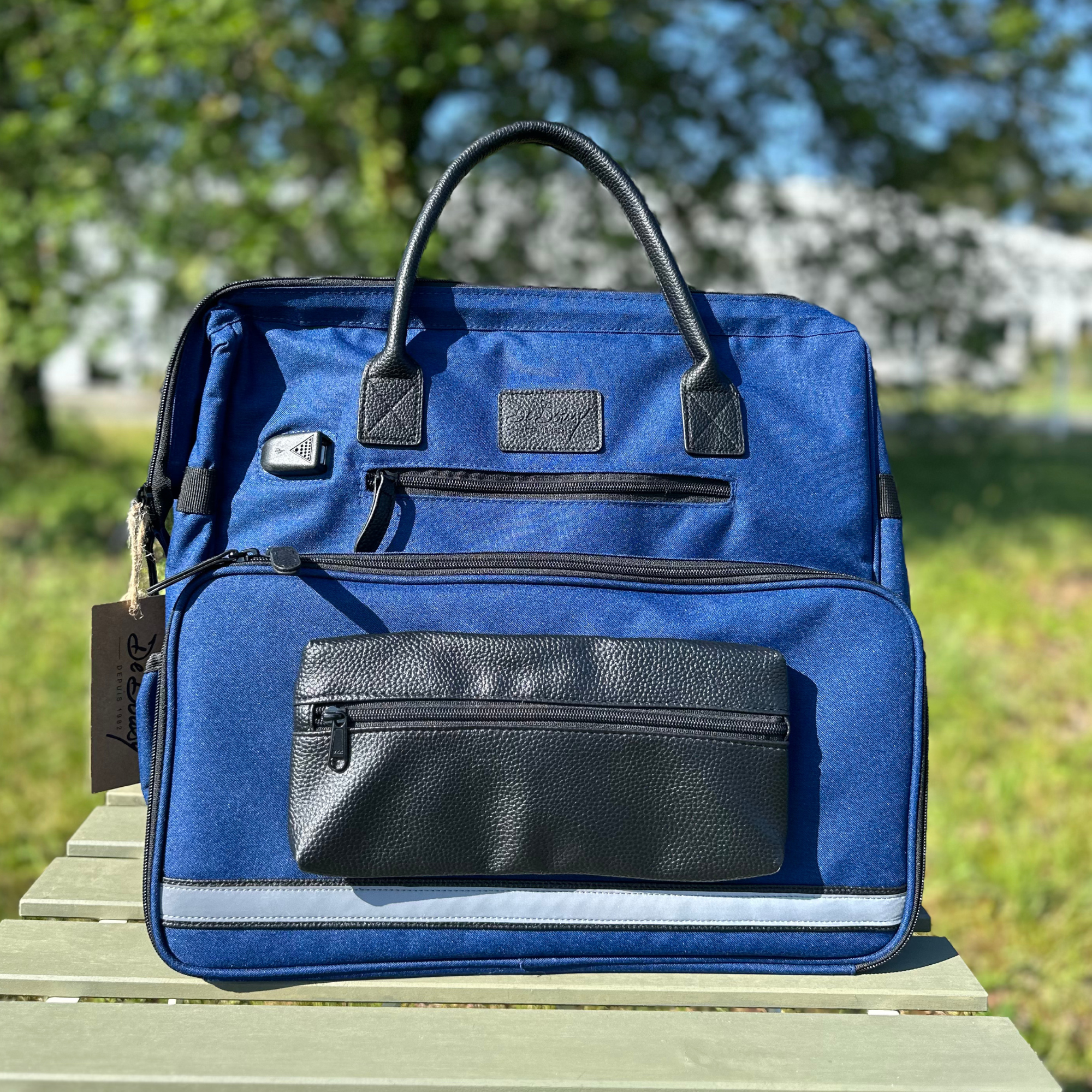 Sac médical OUESSANT - Marine / Noir