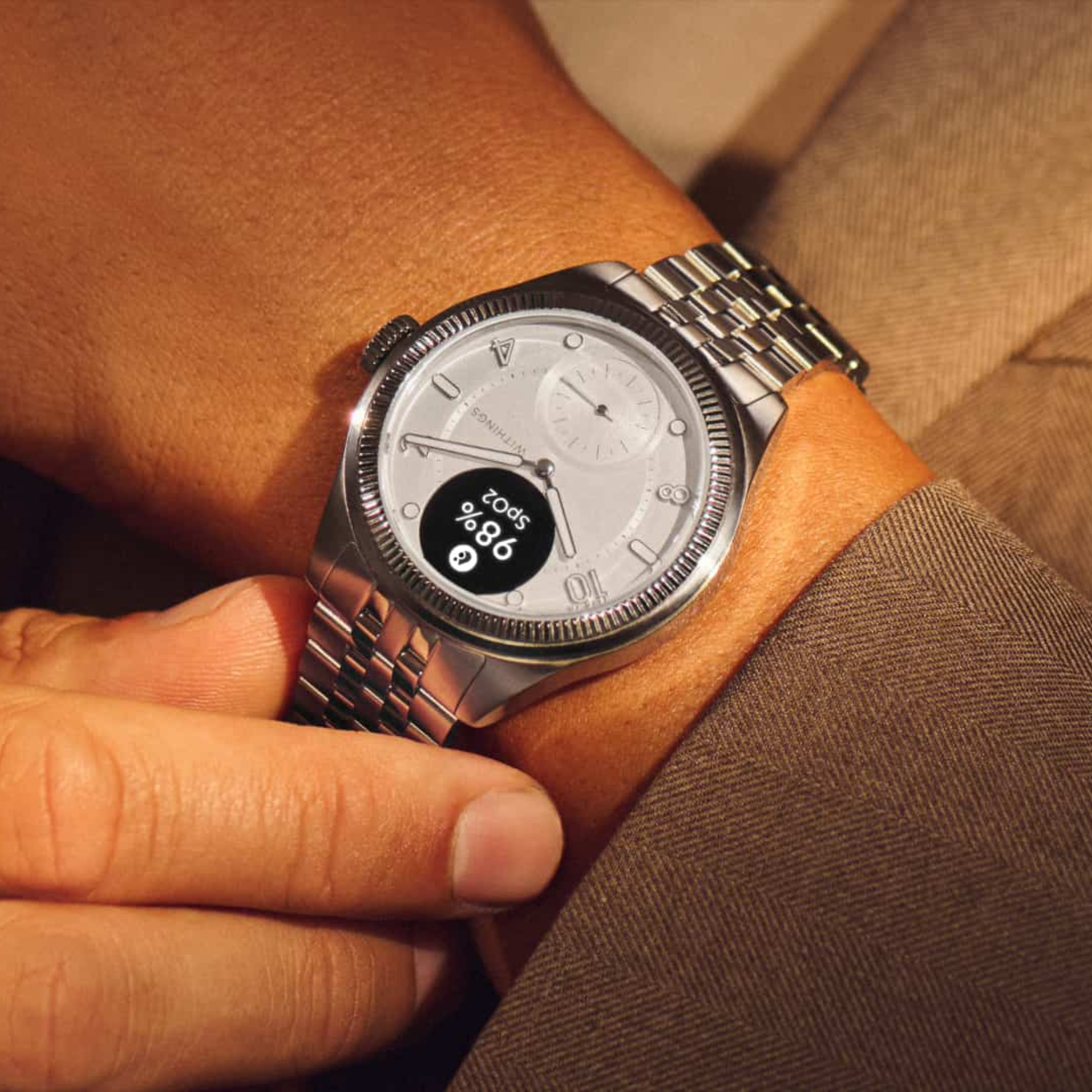 ScanWatch 2 Nova Brillant - Montre Hybride Connectée - 39 mm - 2 coloris - Withings - My Médical