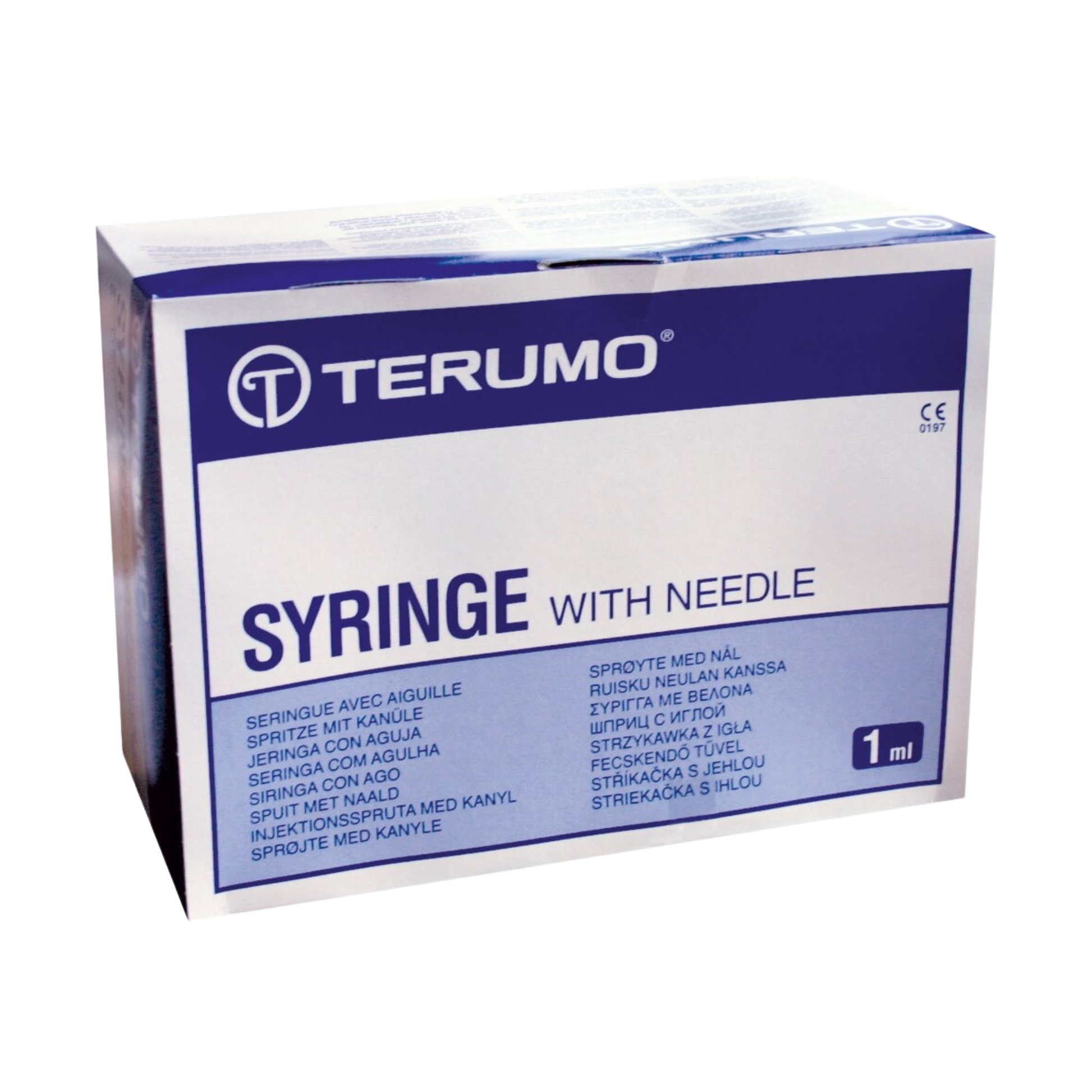 Seringue à Tuberculine 3 pièces avec aiguille montée - 1ml - 16X0,5mm - lot de 100 - Terumo - My Médical