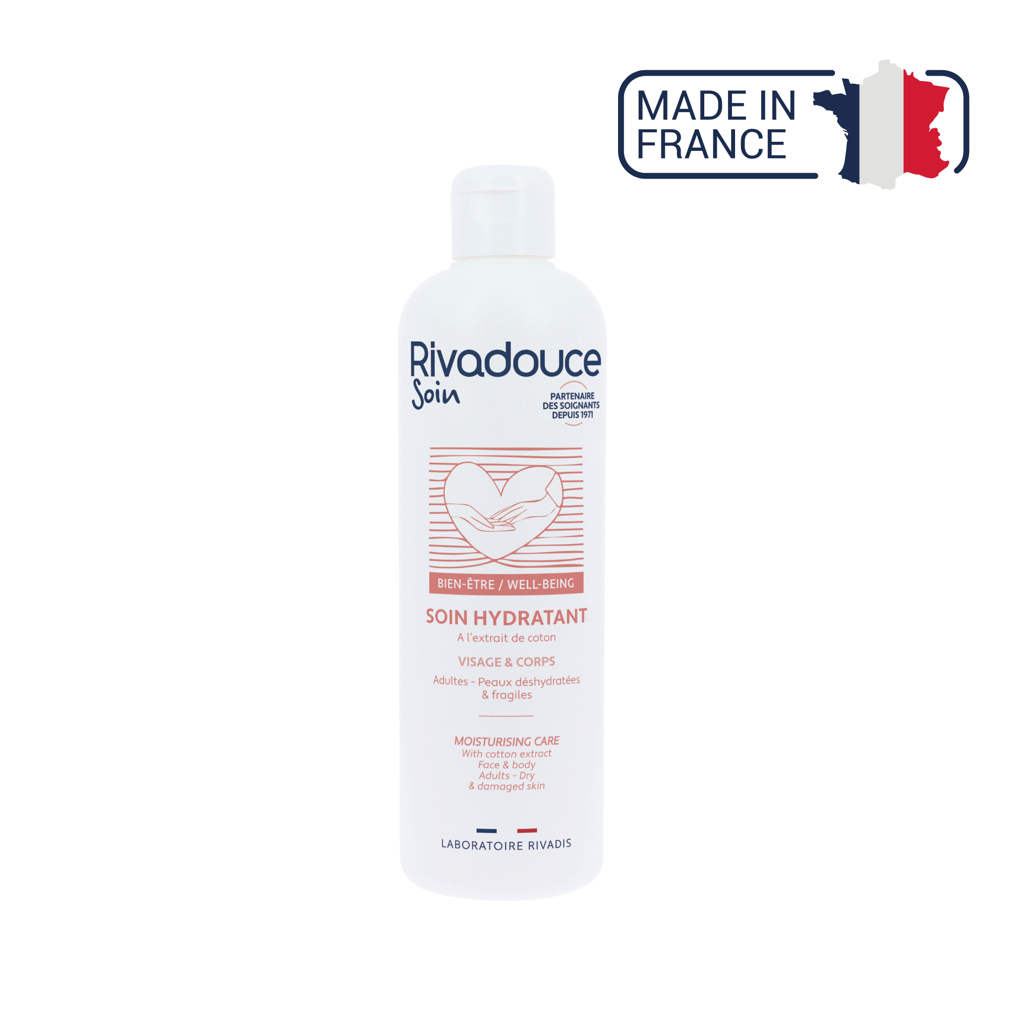 Moisturizing Face &amp; Body Care - 500ml - Rivadouce