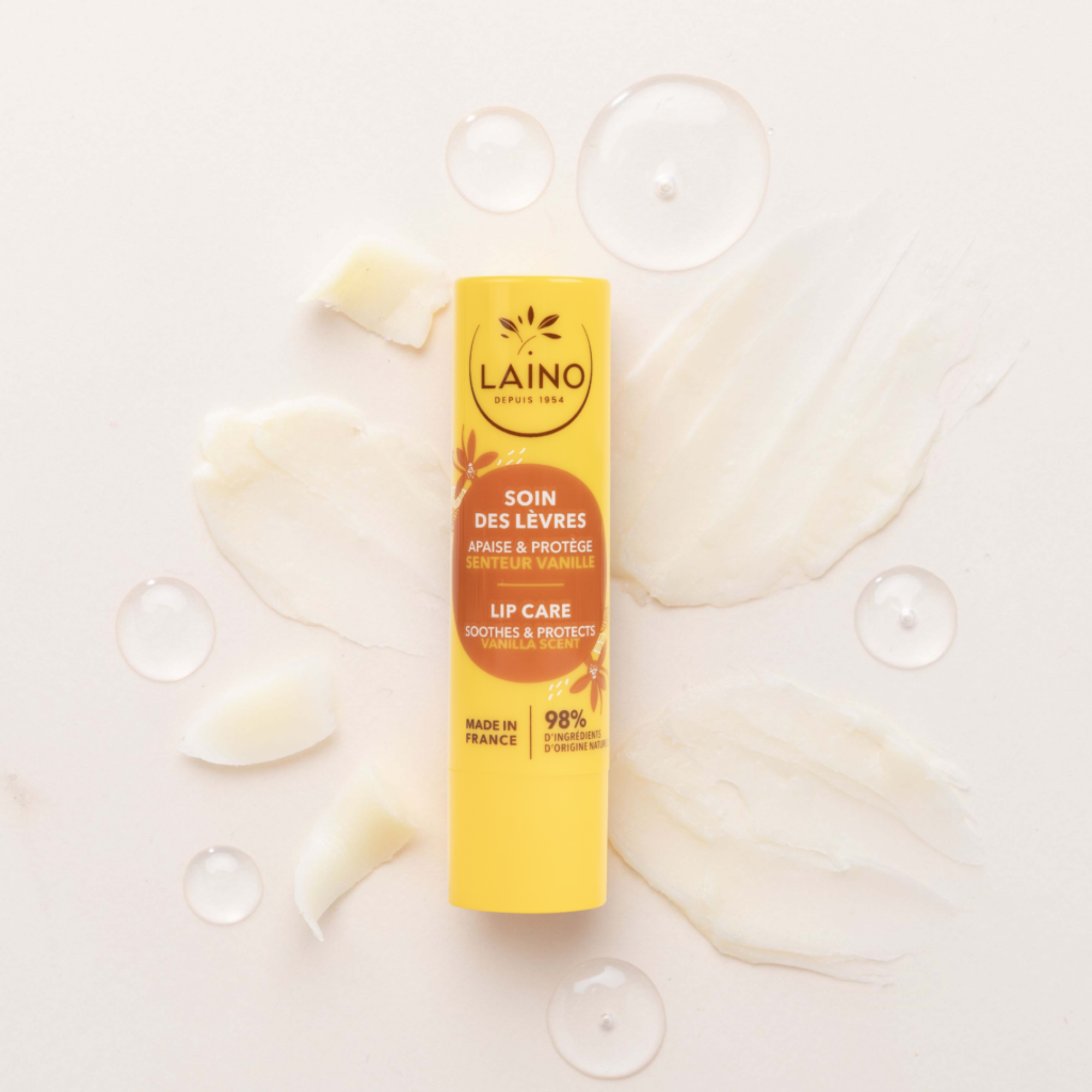 Soin des lèvres - Senteur Vanille - Laino