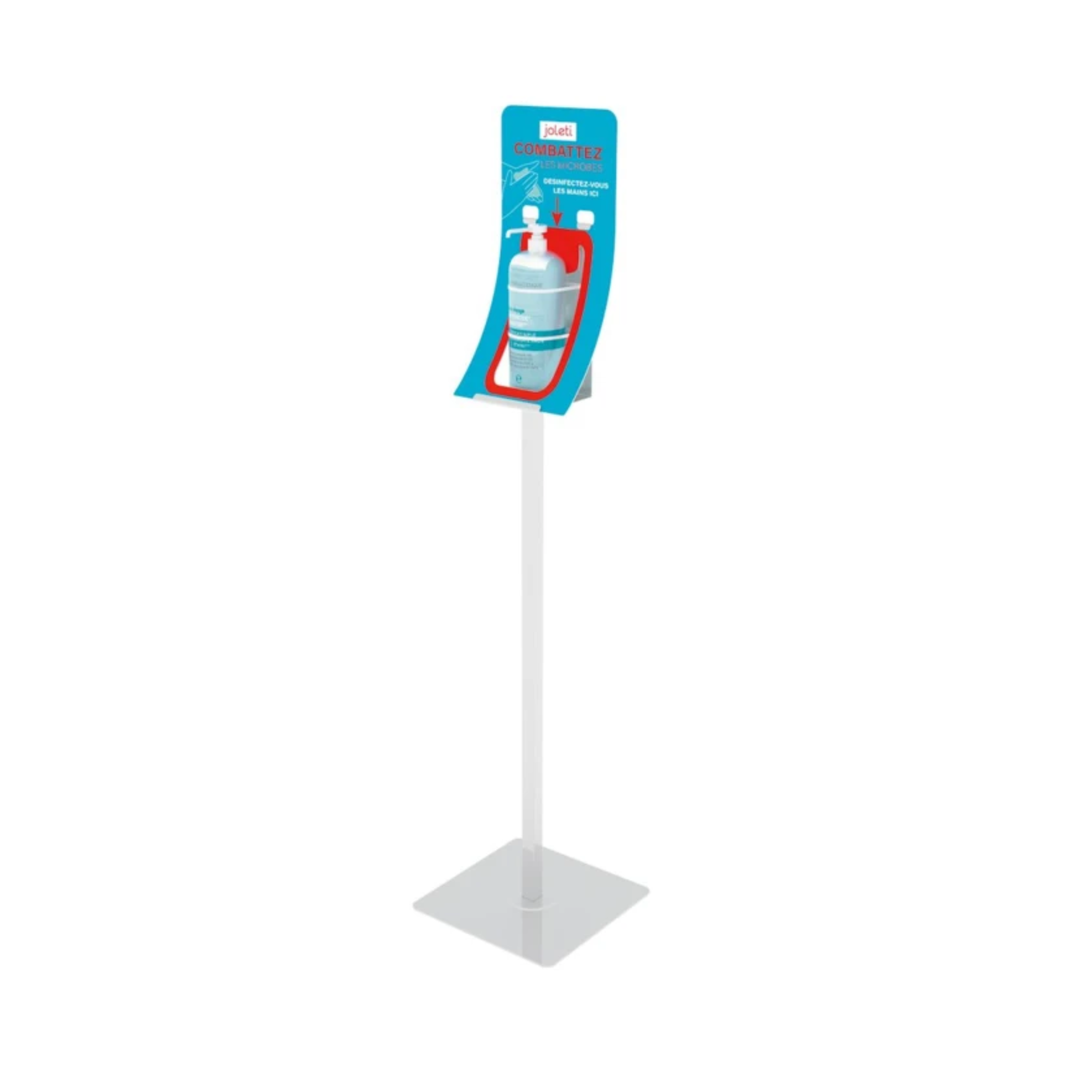 Station totem distributrice de gel - Joleti