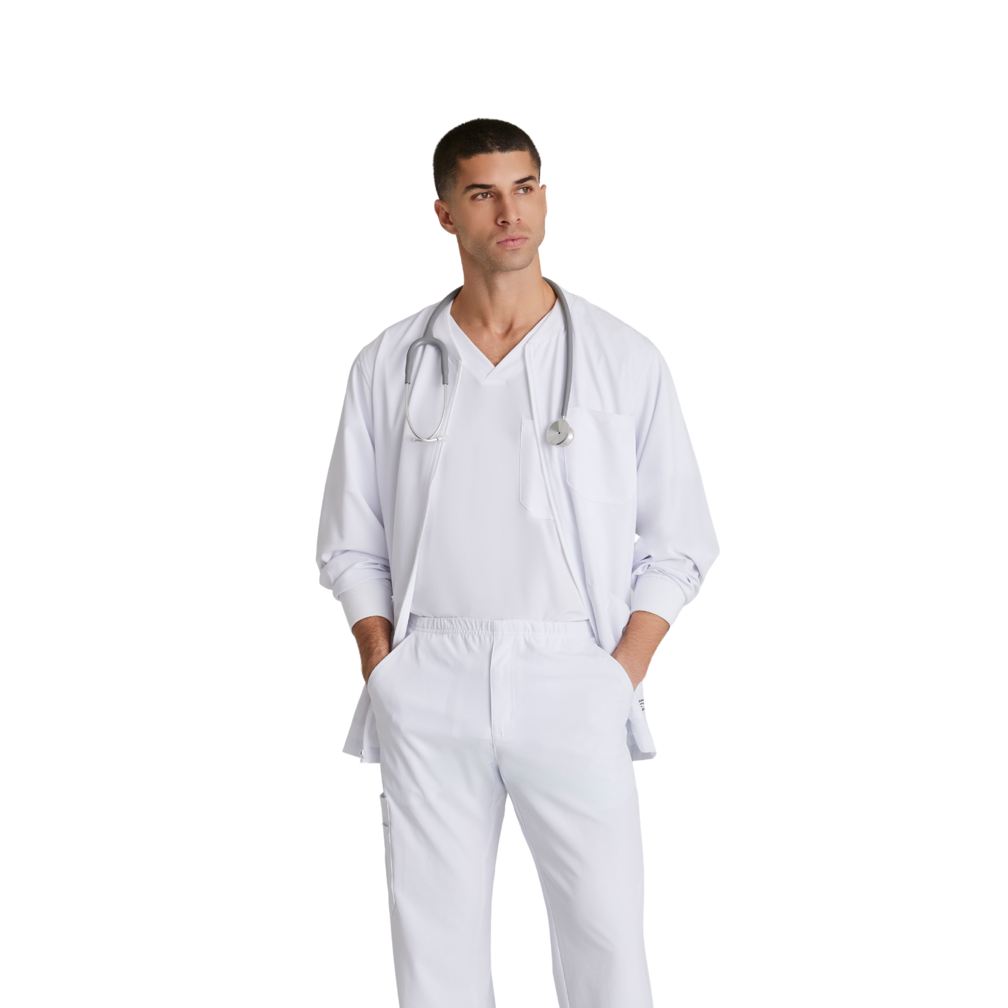 Structure Warm-Up - Veste médical - Homme - Skechers SKECHERS