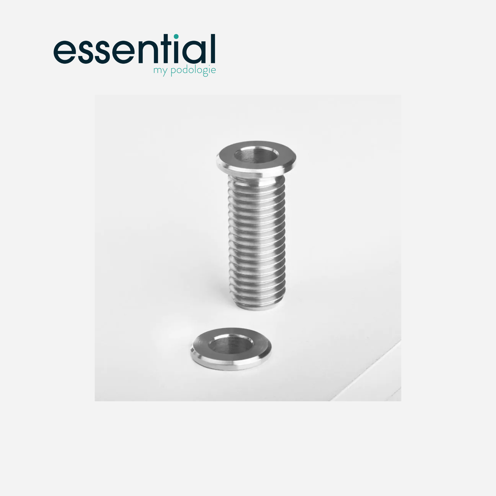 Support de Lampe loupe tubulaire en inox - Essential by My Podologie - My Médical