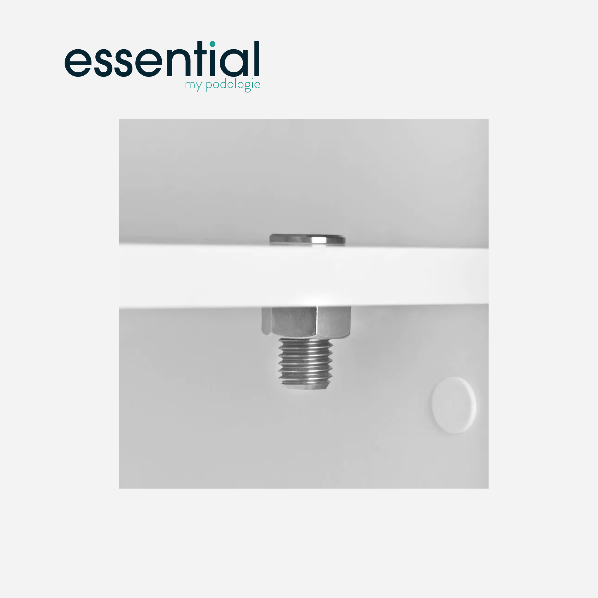 Support de Lampe loupe tubulaire en inox - Essential by My Podologie - My Médical