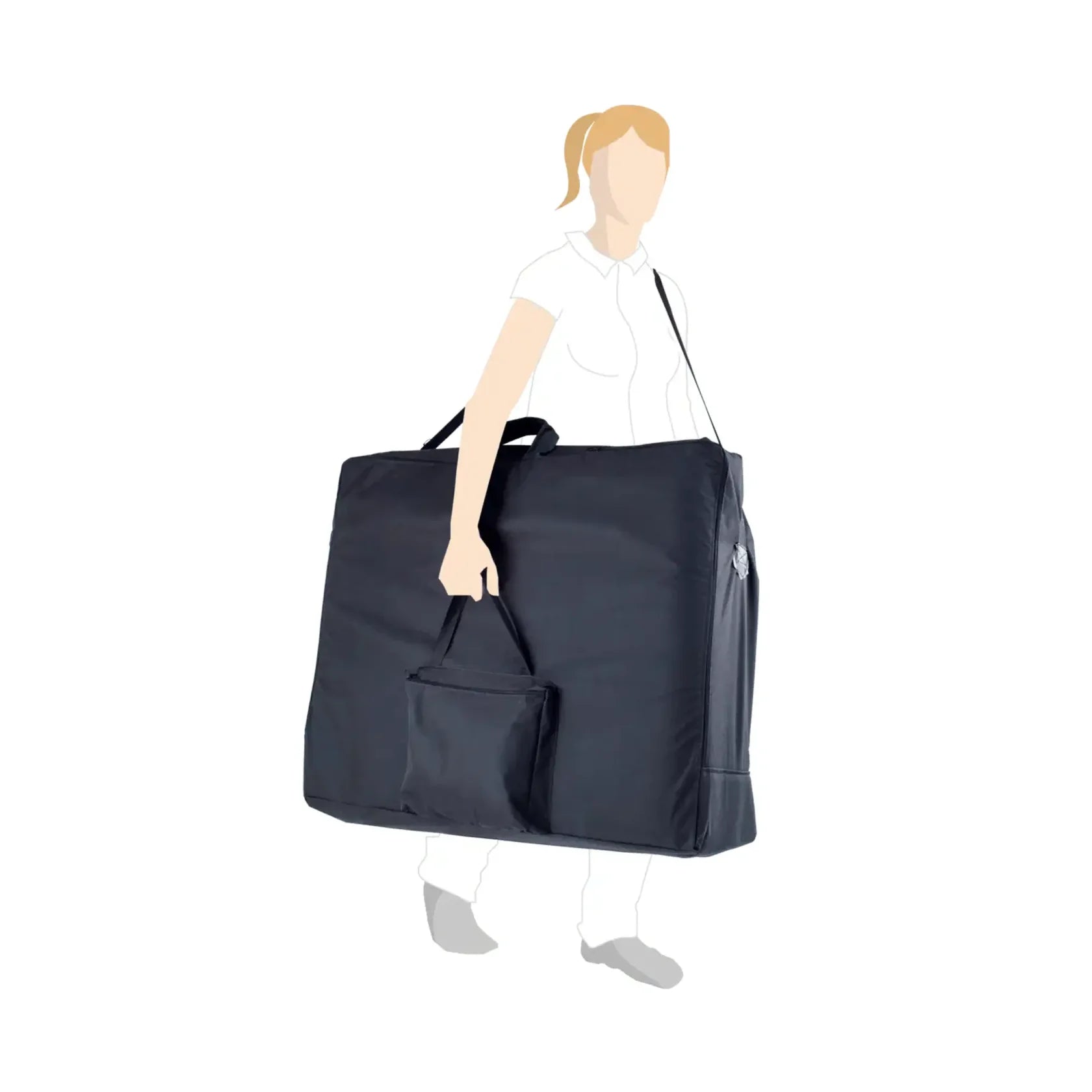 Mobile massage table - Beige or brown - Ruck