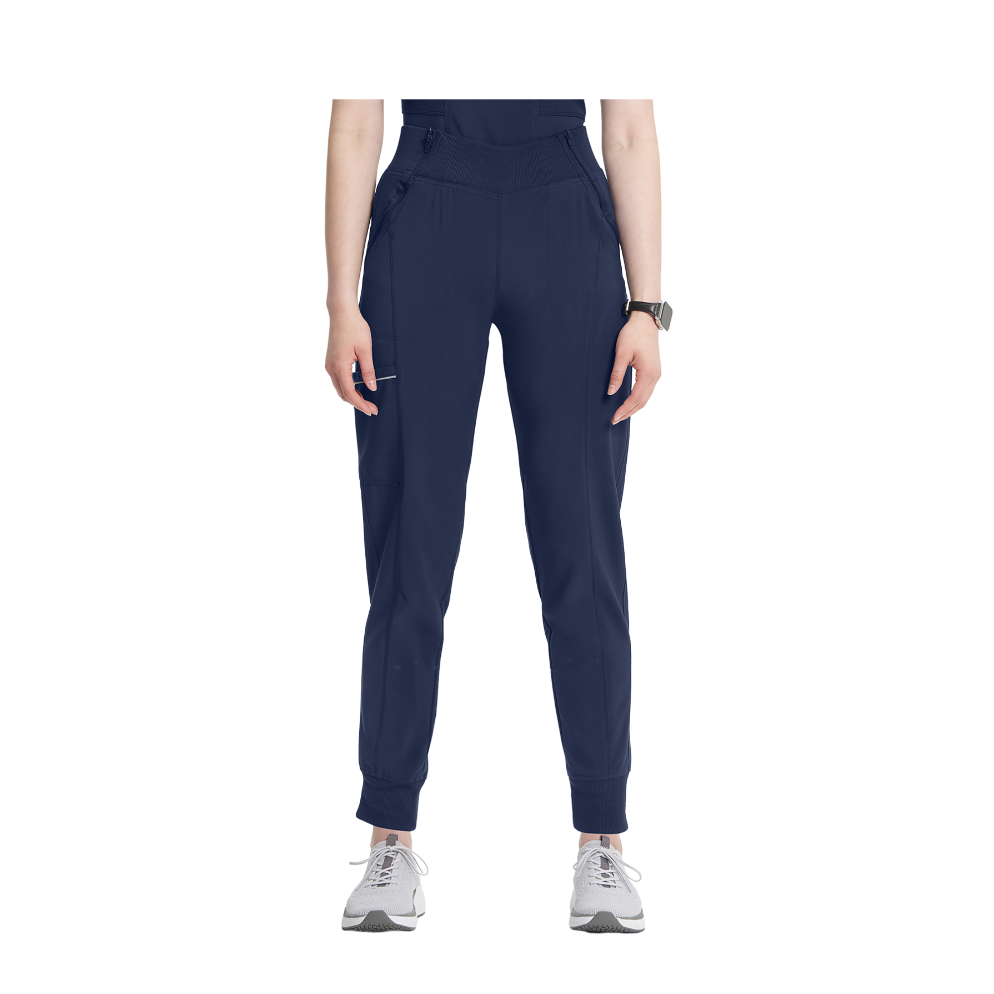 Valence - Jogging médical fuselé - Femme - Cherokee Cherokee Authentic Workwear  Bleu-Marine-3XL
