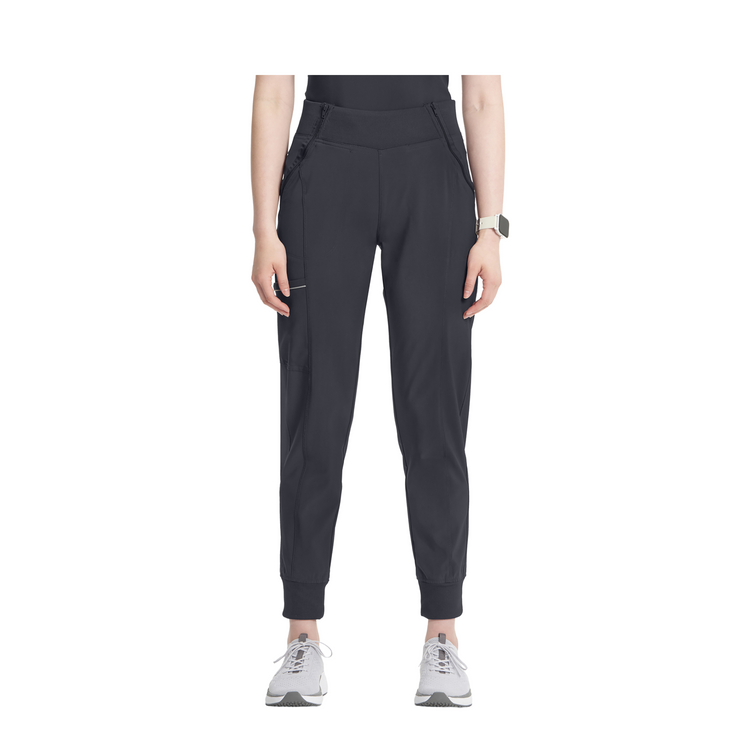 Valence - Jogging médical fuselé - Femme - Cherokee Cherokee Authentic Workwear  Anthracite-3XL
