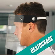 Visière de protection avec élastique - My Podologie