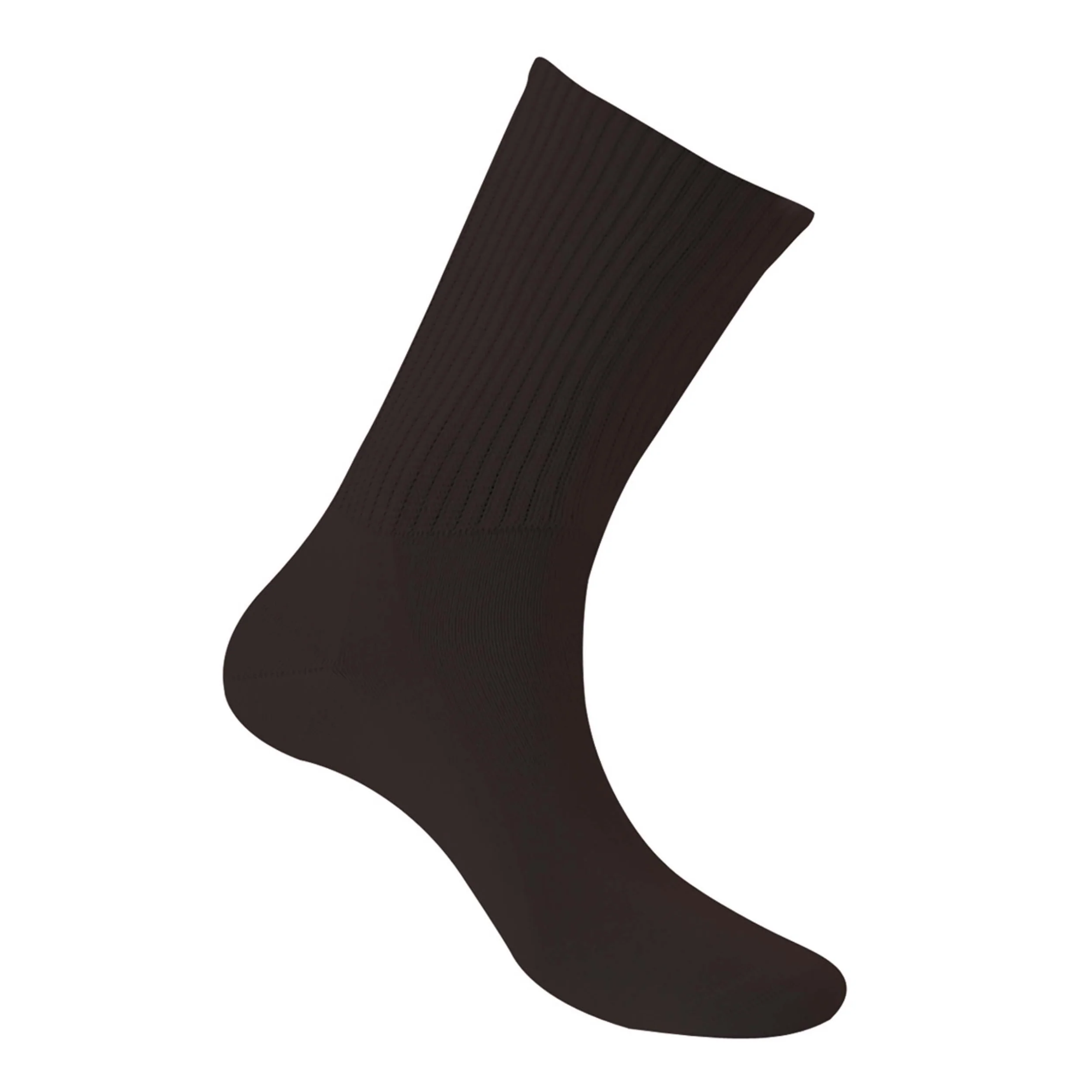 Mi-Chaussette Pour Diabétiques - Noir - 5 Tailles - Kindy