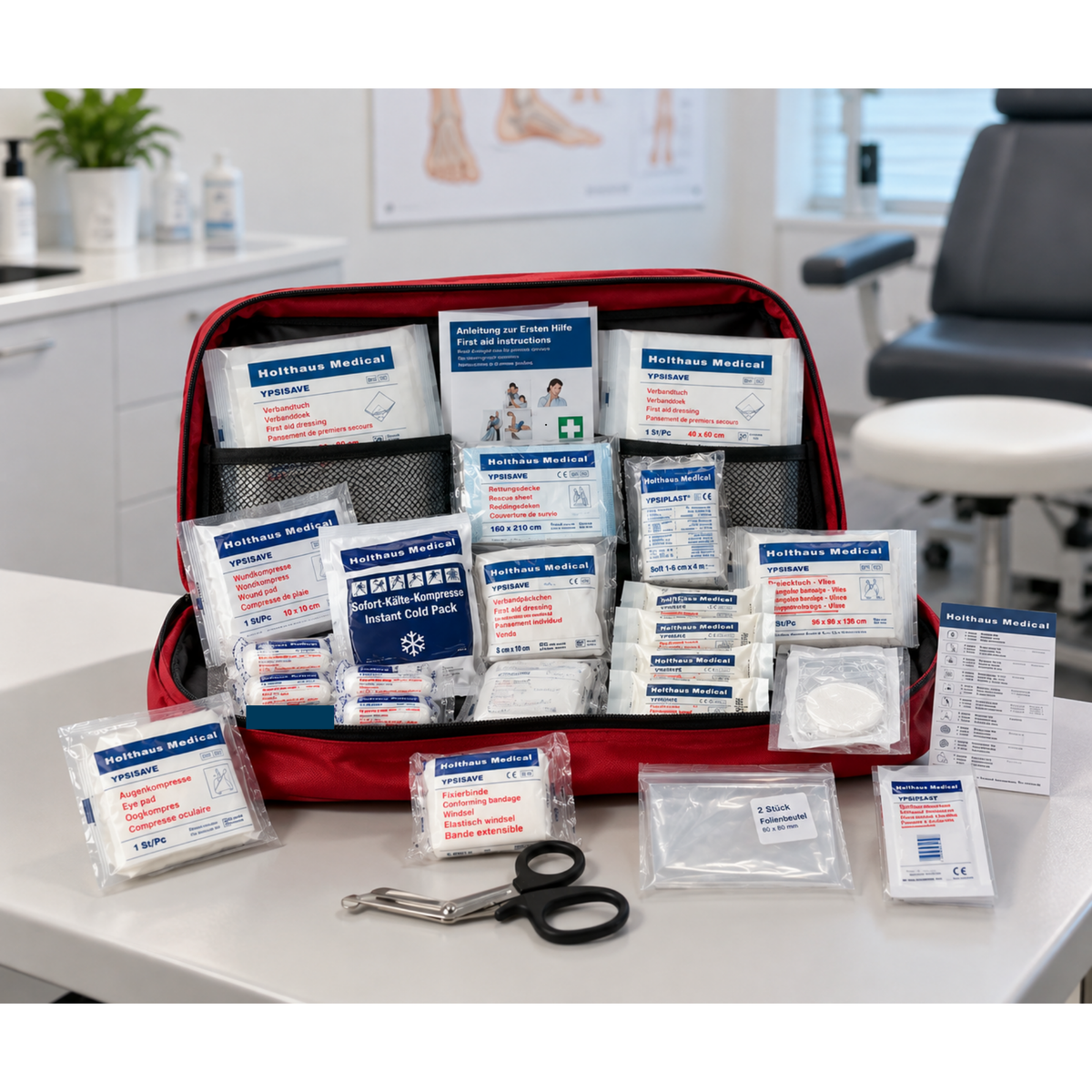 First Aid Cabinet Filling - Ruck