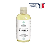 Organic Arnica Massage Oil - 250 ml Dropper Bottle - Medicafarm