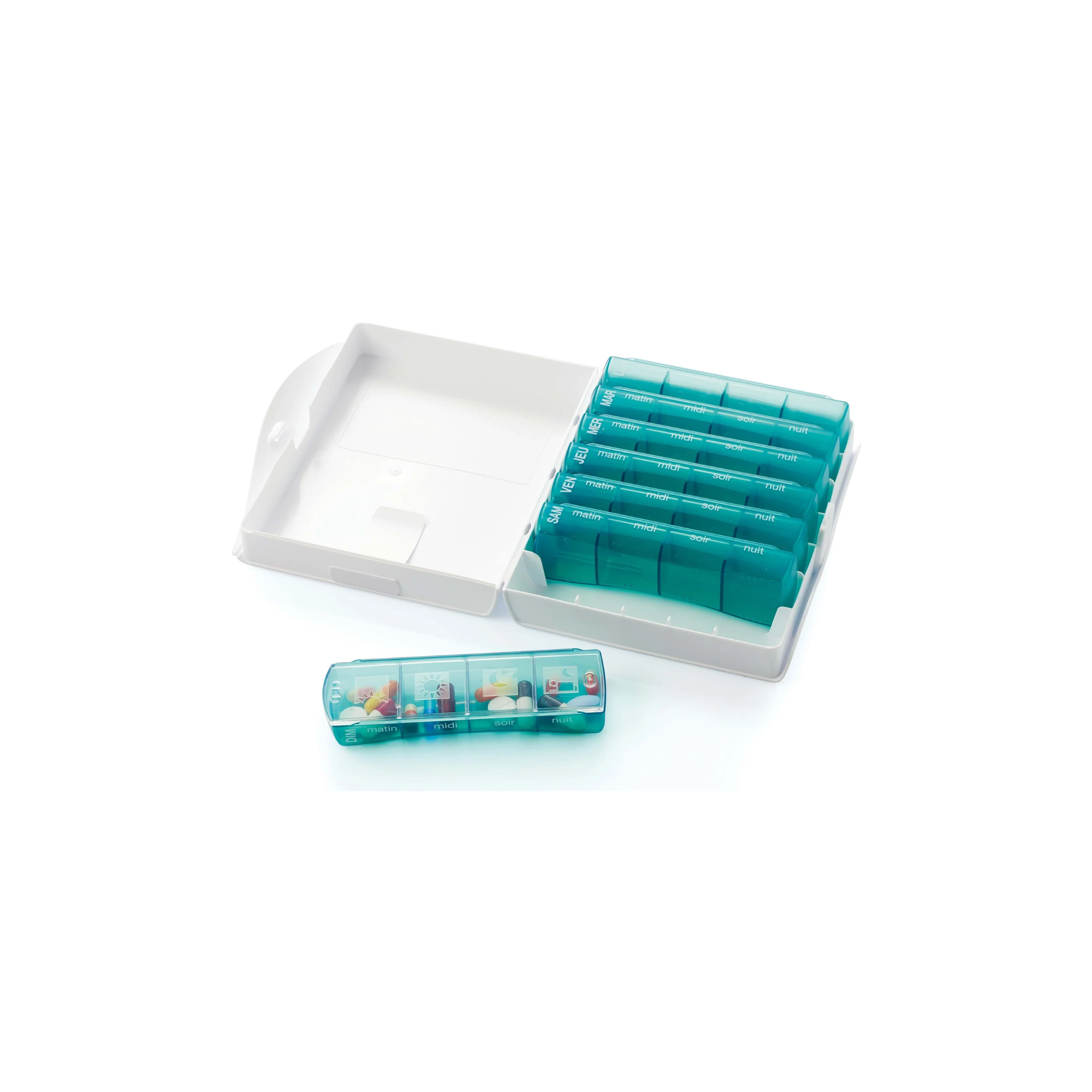 Pilulier Pilbox 7.4 Hexagon - STI Plastic