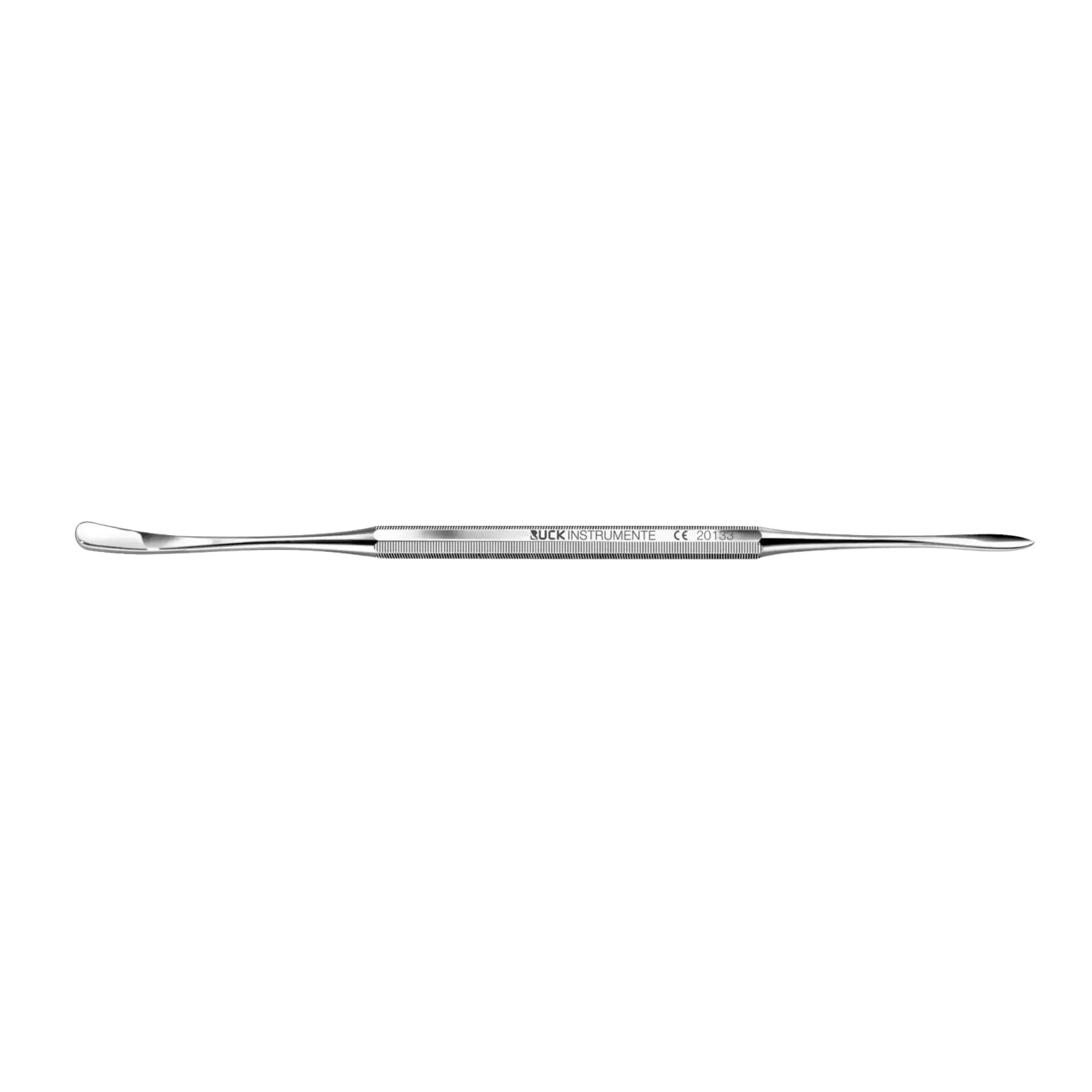Curette double arrondi/pointé - Longueur : 16 cm - Ruck
