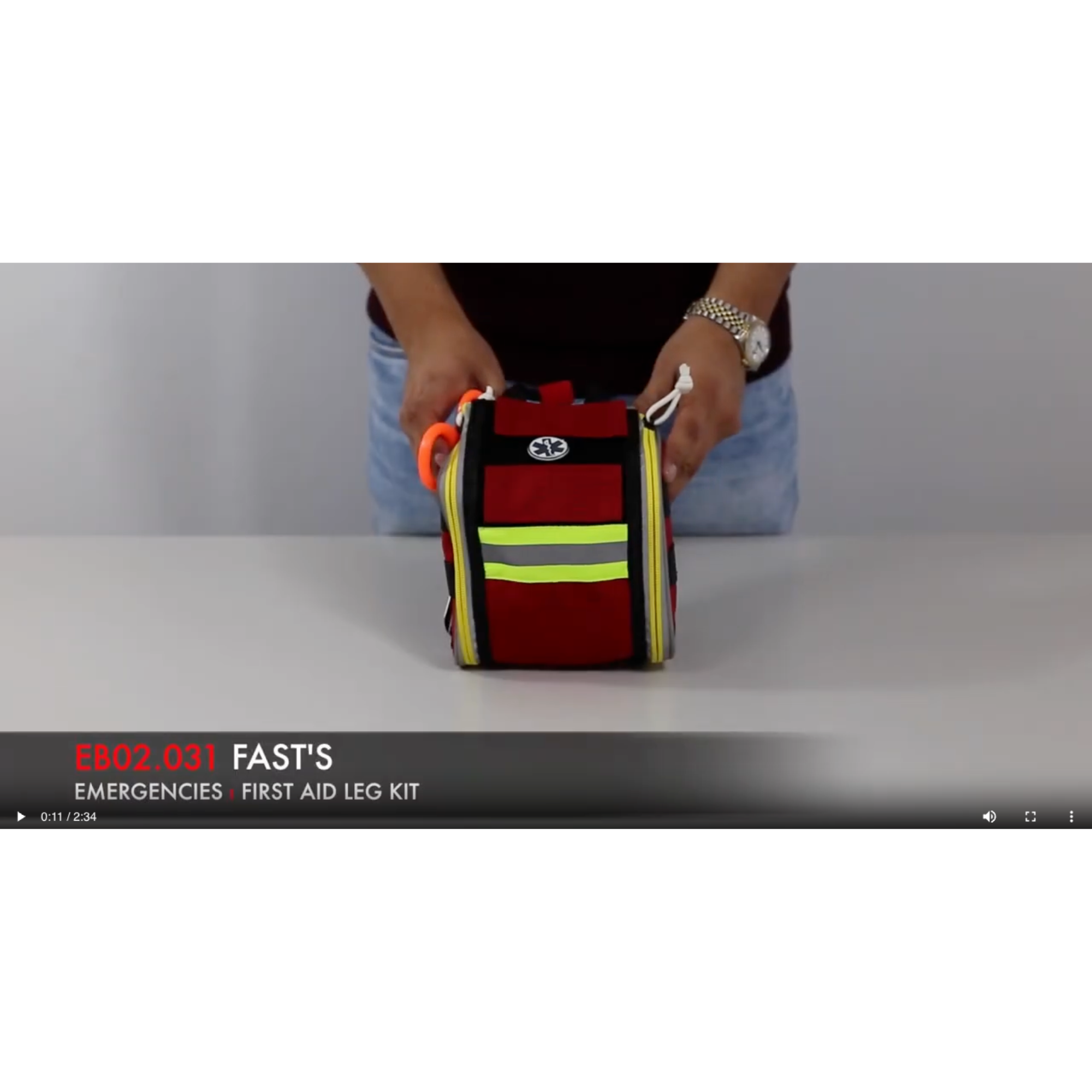 Load video: Sacoche Urgence Emergency - FAST - 2 coloris - Elite Bags