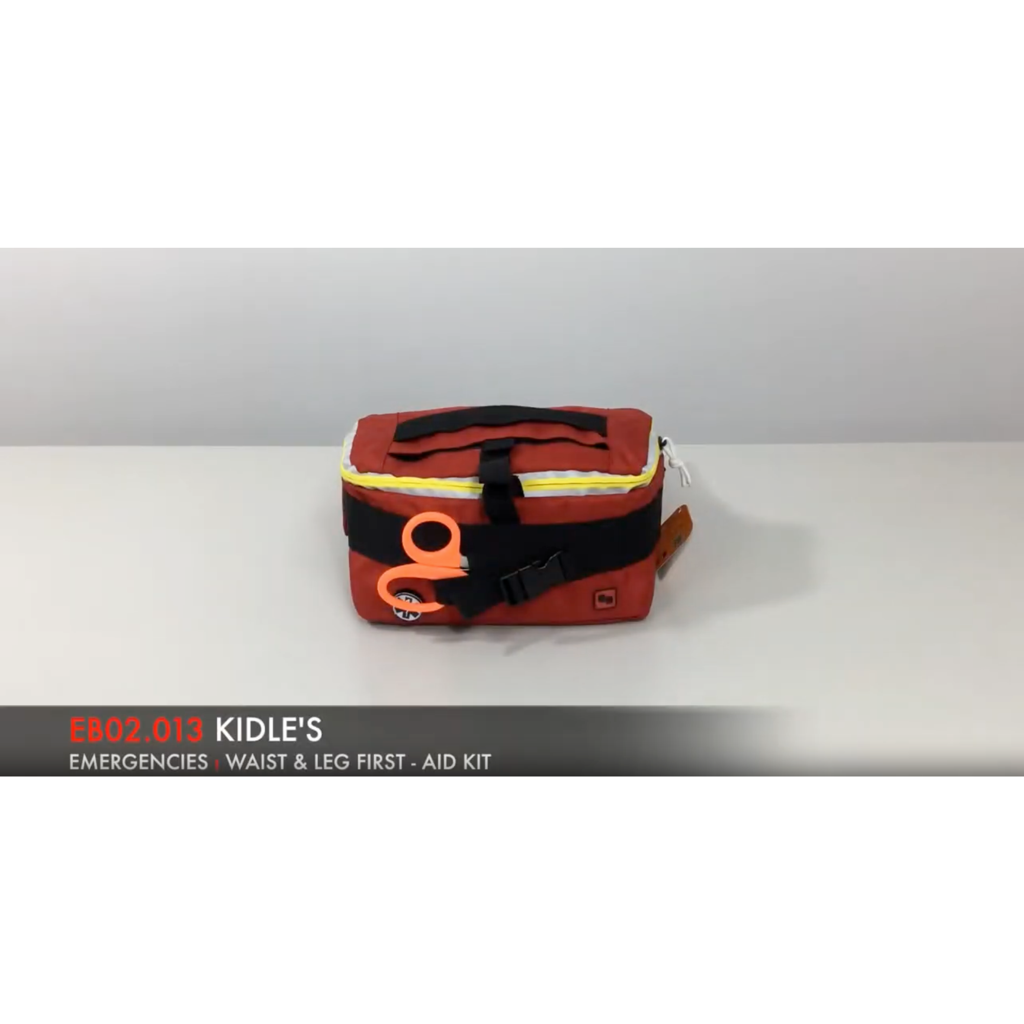 Charger la vidéo : Trousse Urgence cuisse ou taille - KIDLE - Elite Bags