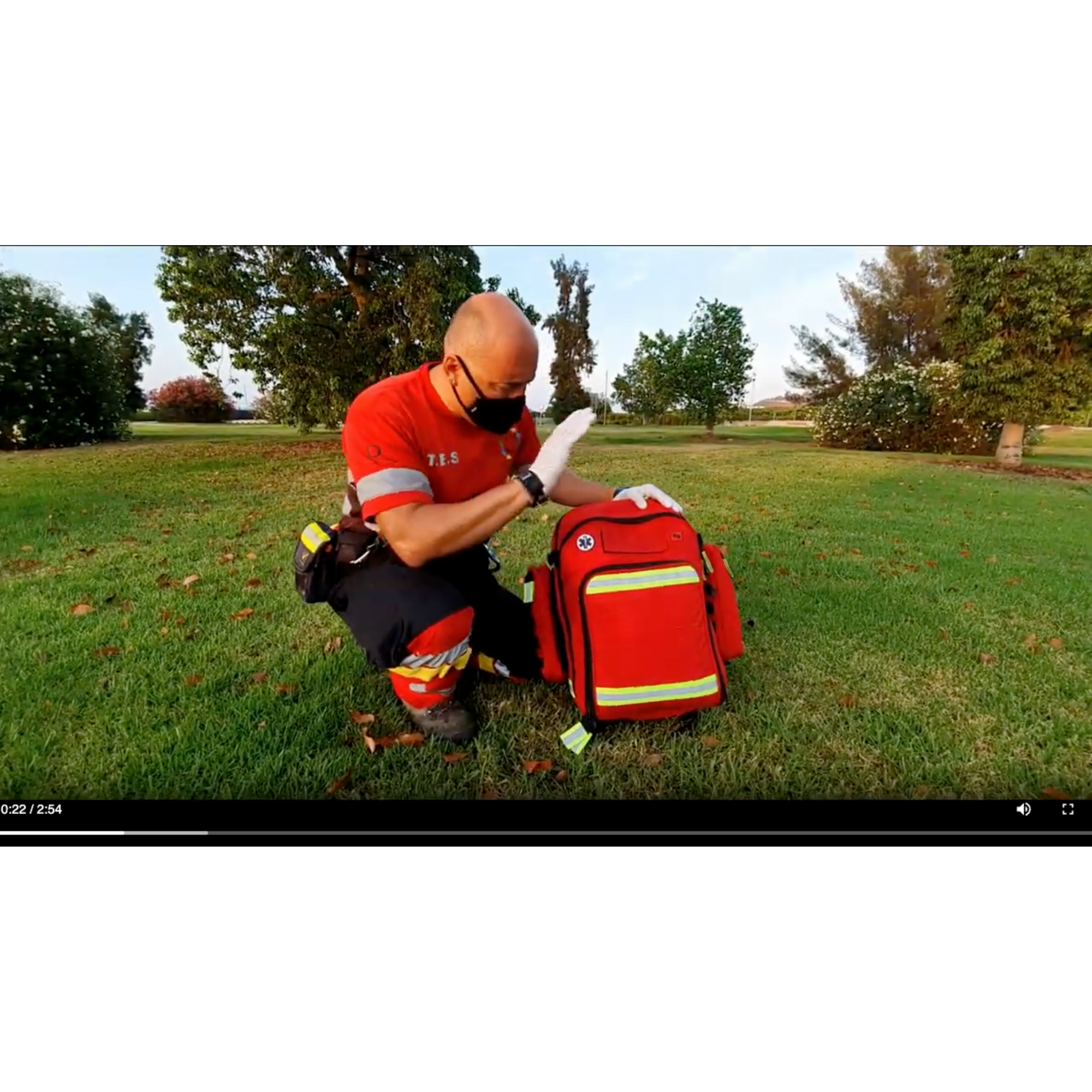 Load video: Emergency Backpack - PARAMED EVO - 3 colors - Elite Bags