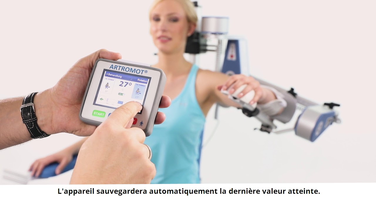 Charger la vidéo : Attelle motorisée épaule Artromot-S4 - Artromot®