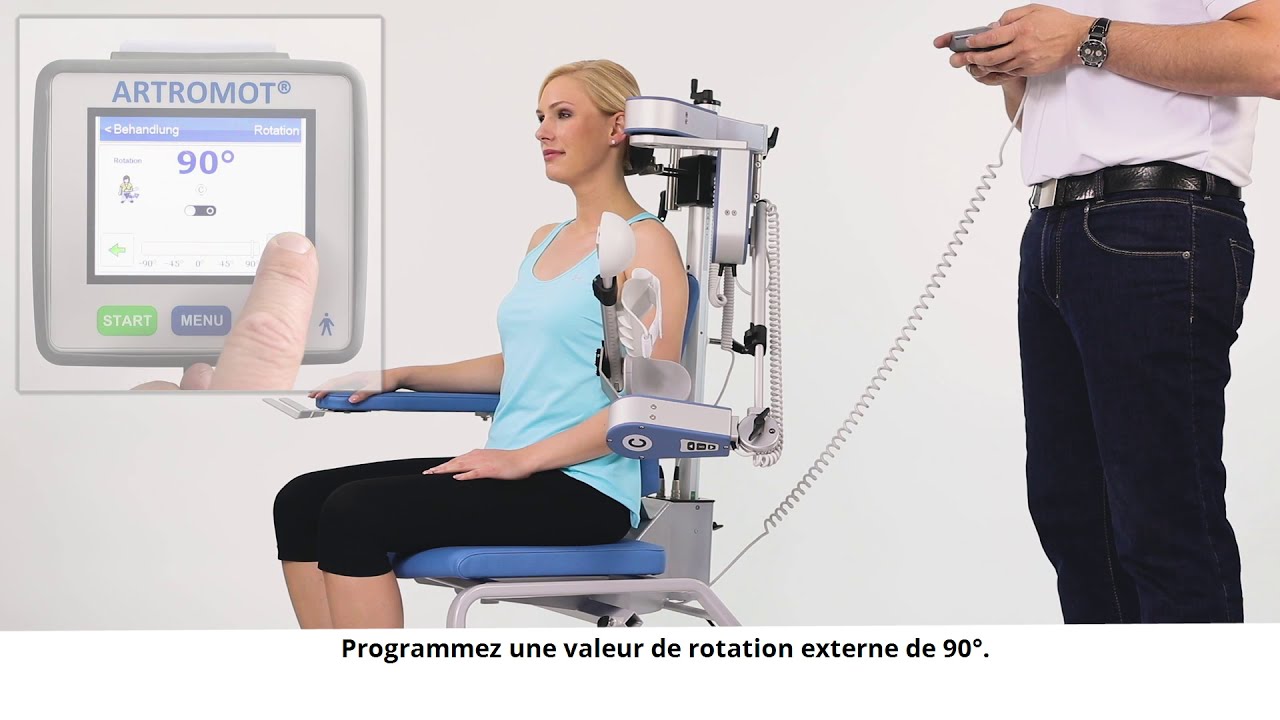 Charger la vidéo : Attelle motorisée épaule Artromot-S4 - Artromot®